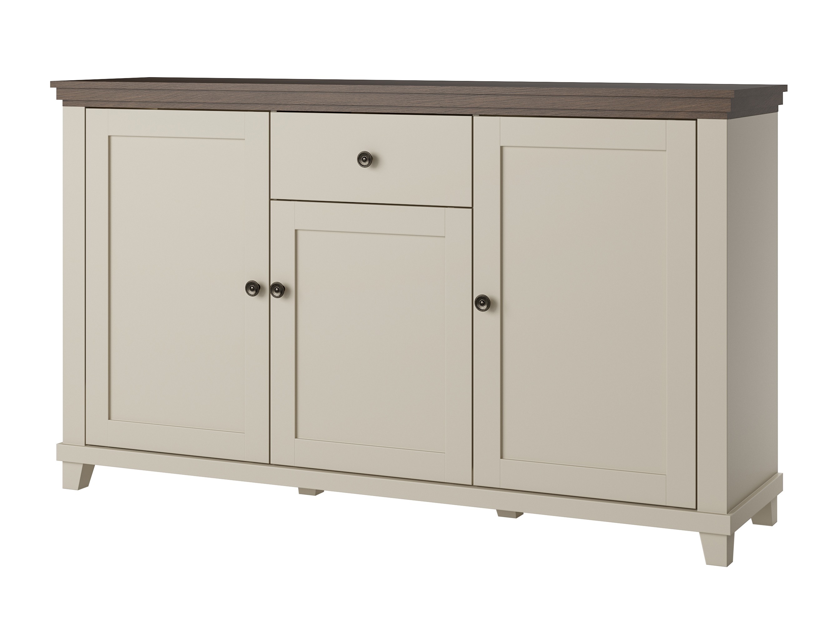 Cassettiera Tolnue 106 (Beige chiaro + Quercia)