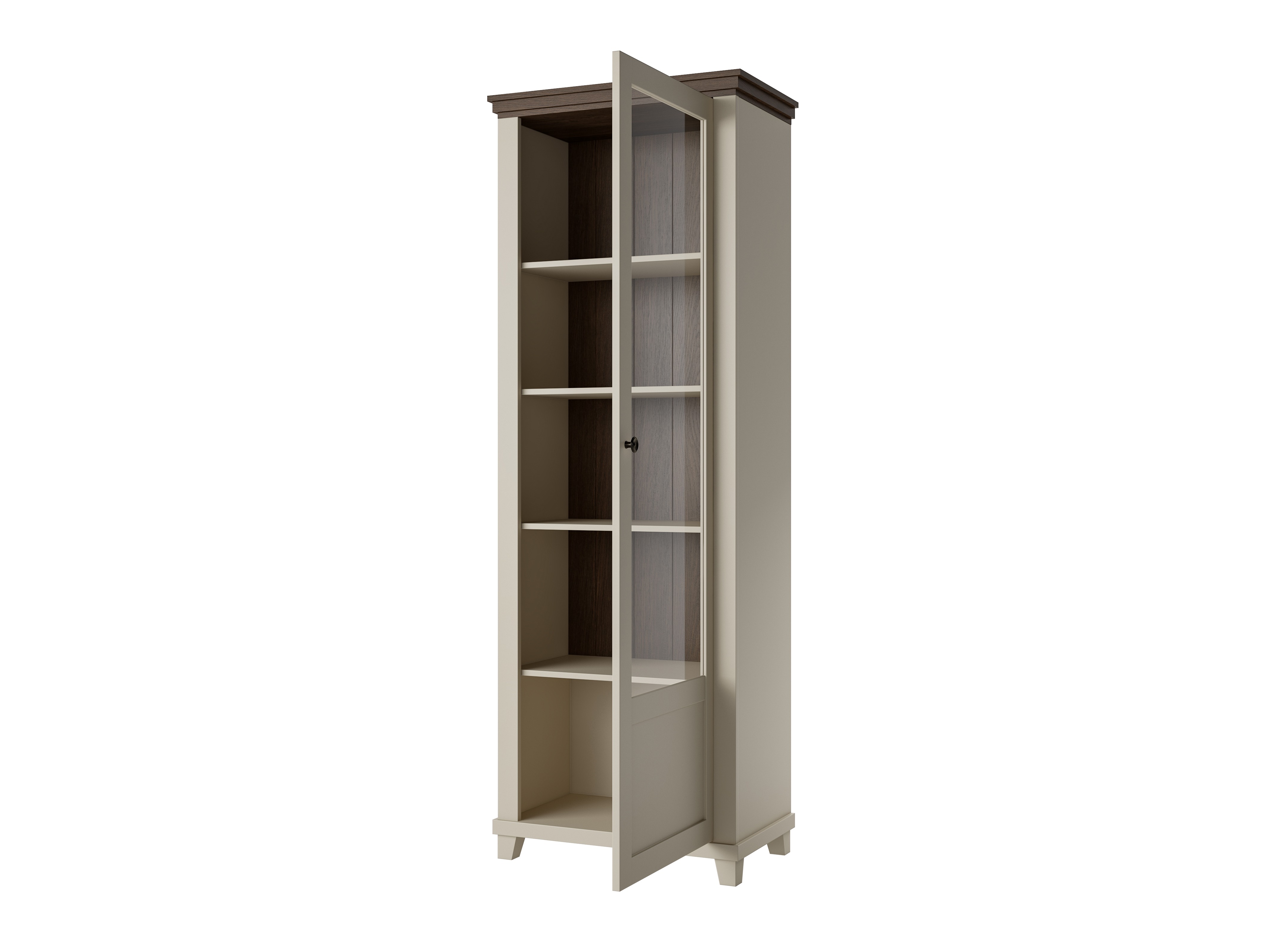 Scaffale Tolnue 101 (Beige chiaro + Quercia)
