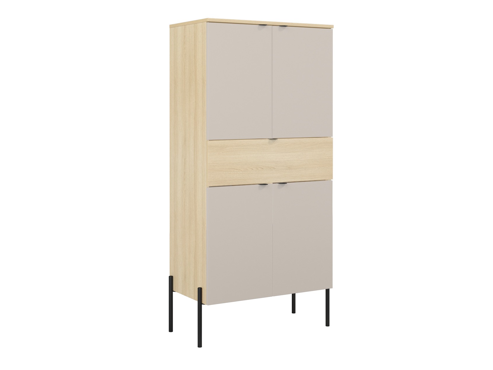 Scaffale Levtenu 120 (Quercia + Cachemire)