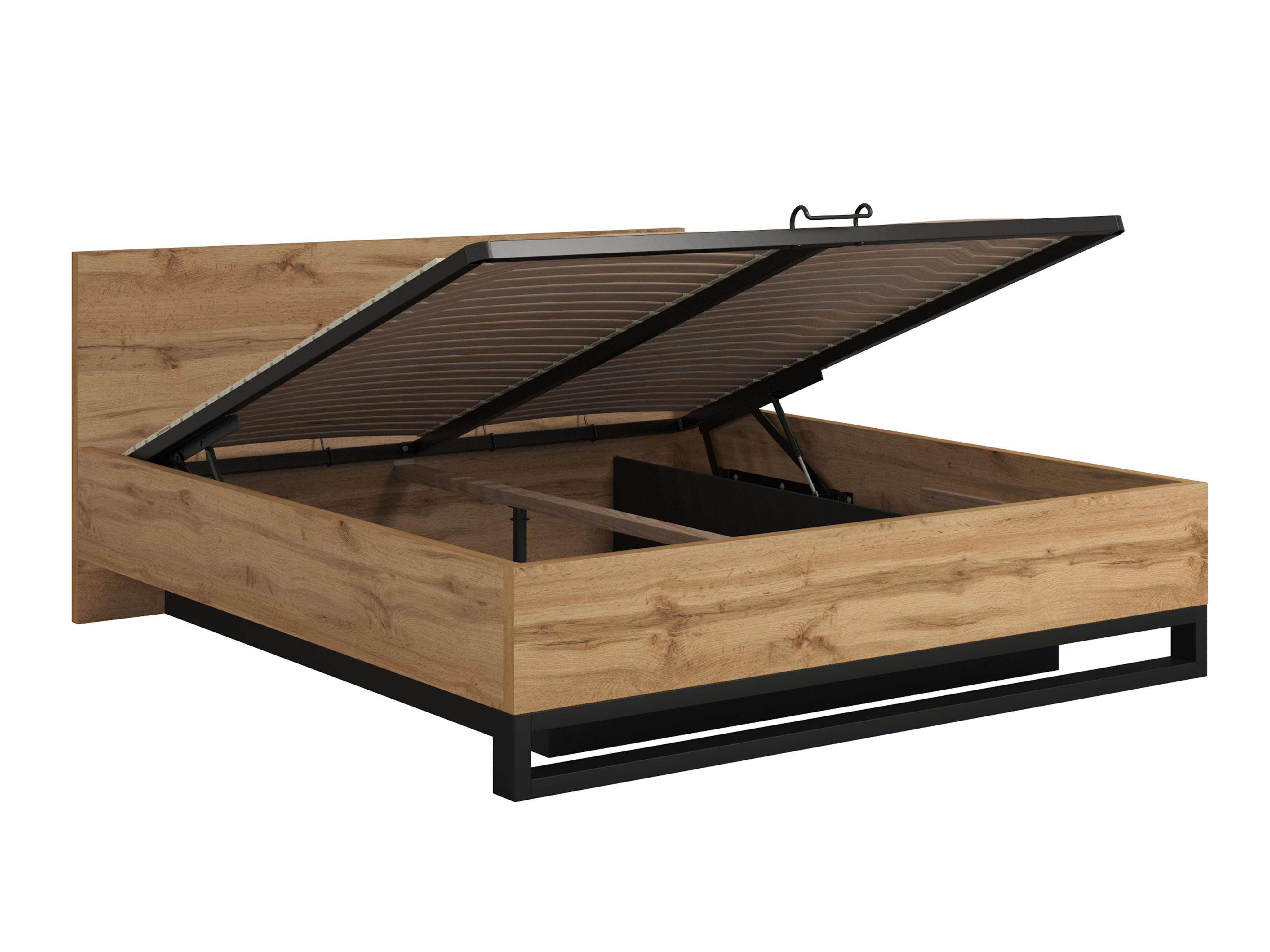 Letto Avicavu 118 (Quercia di Wotan + Nero)