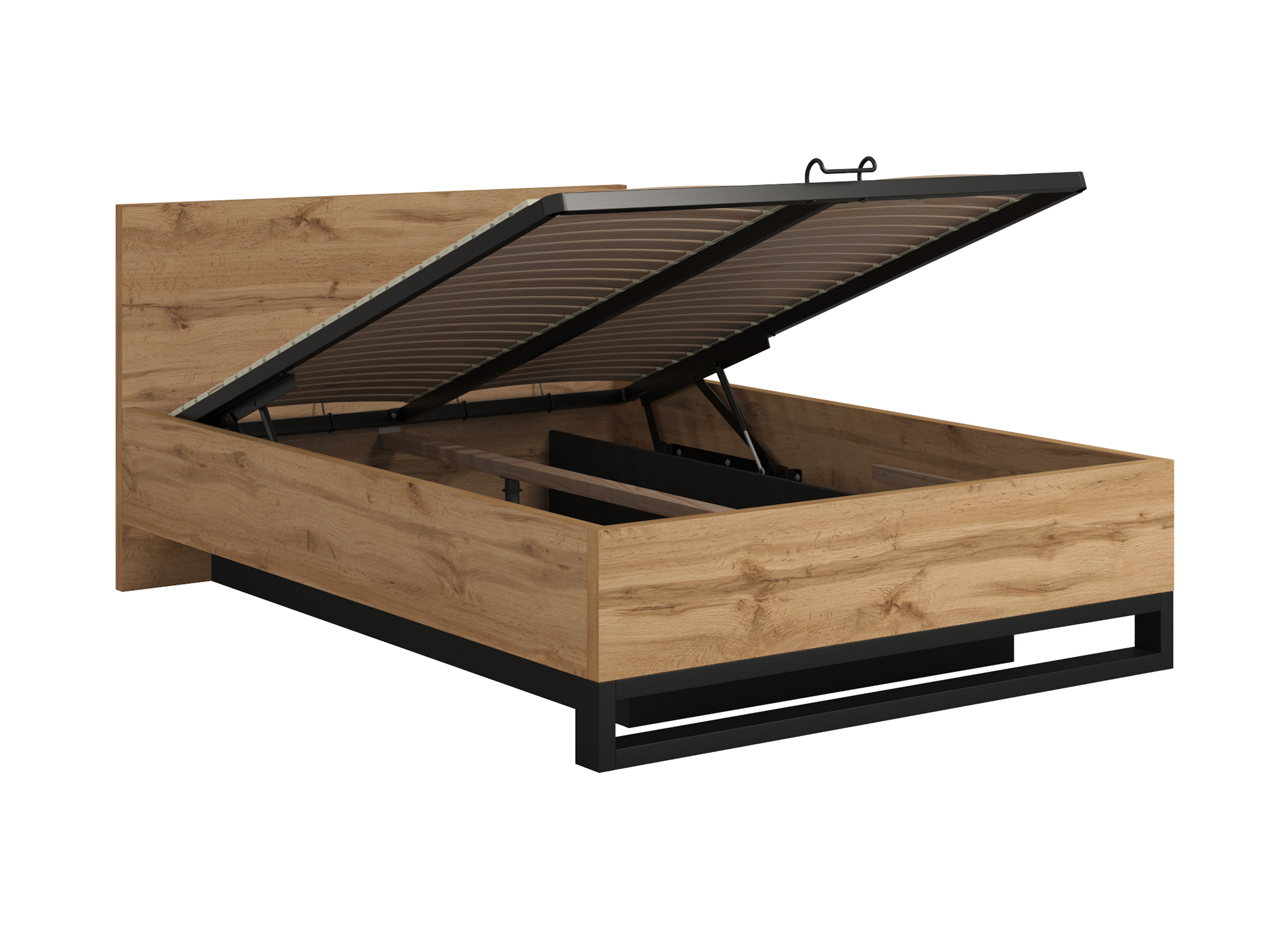Letto Avicavu 118 (Quercia di Wotan + Nero)