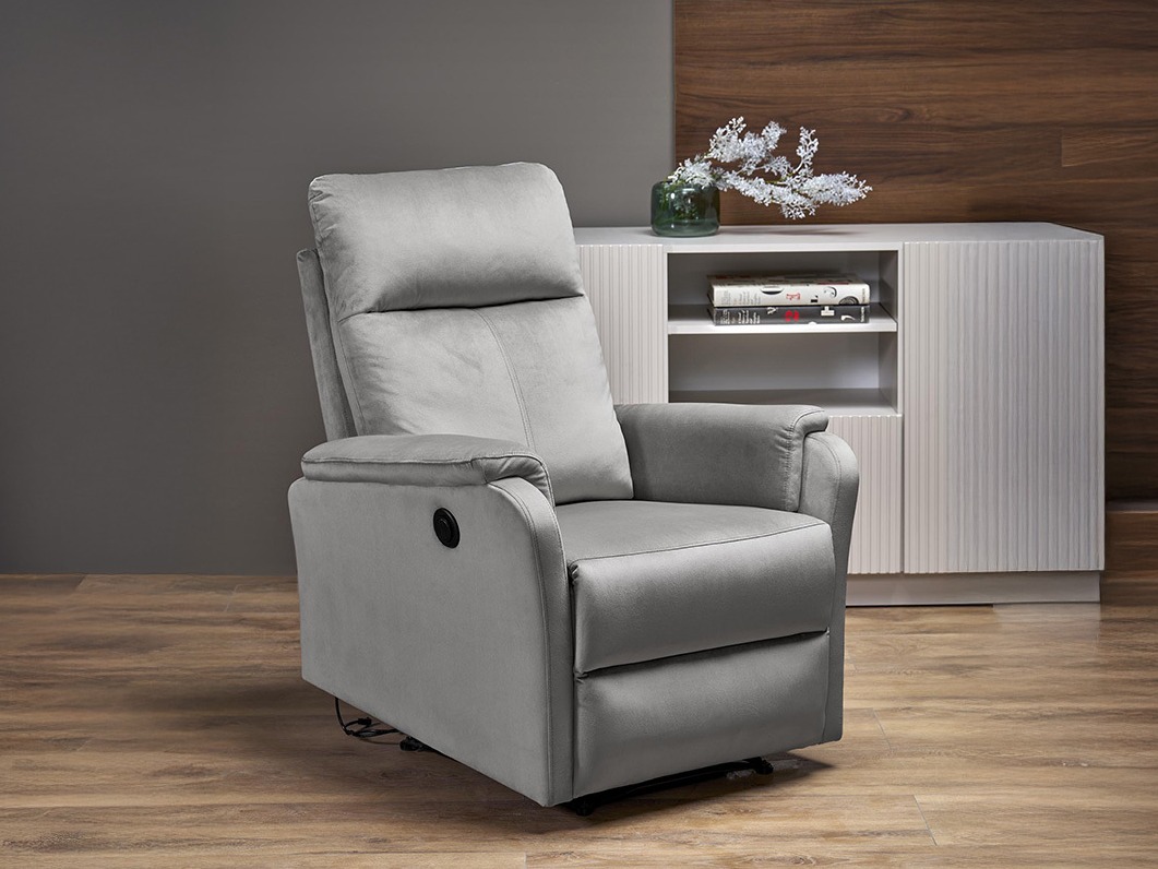 Poltrona regolabile Houston 2081 (Bluvel 14)