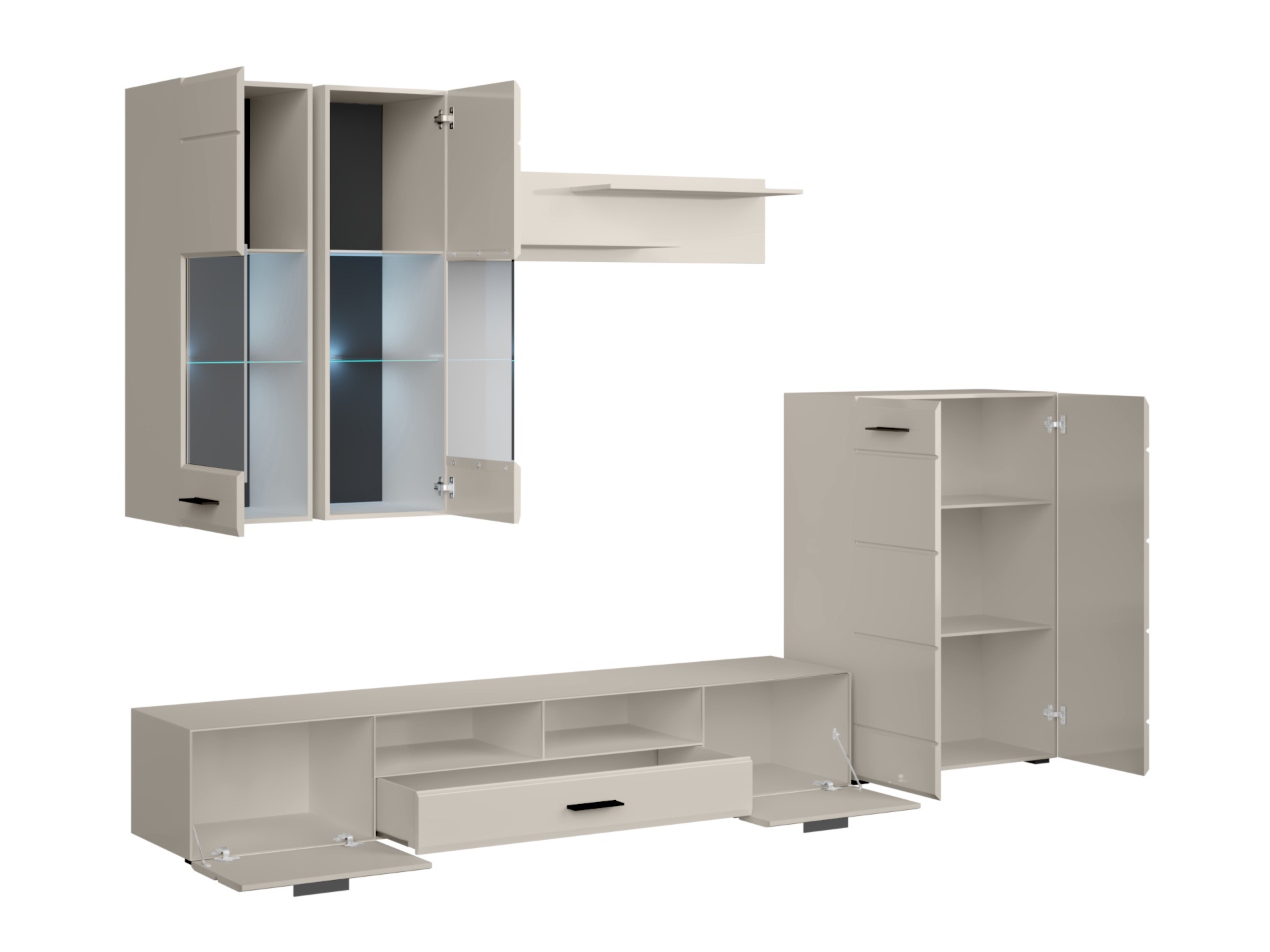 Parete attrezzata Houston 2085