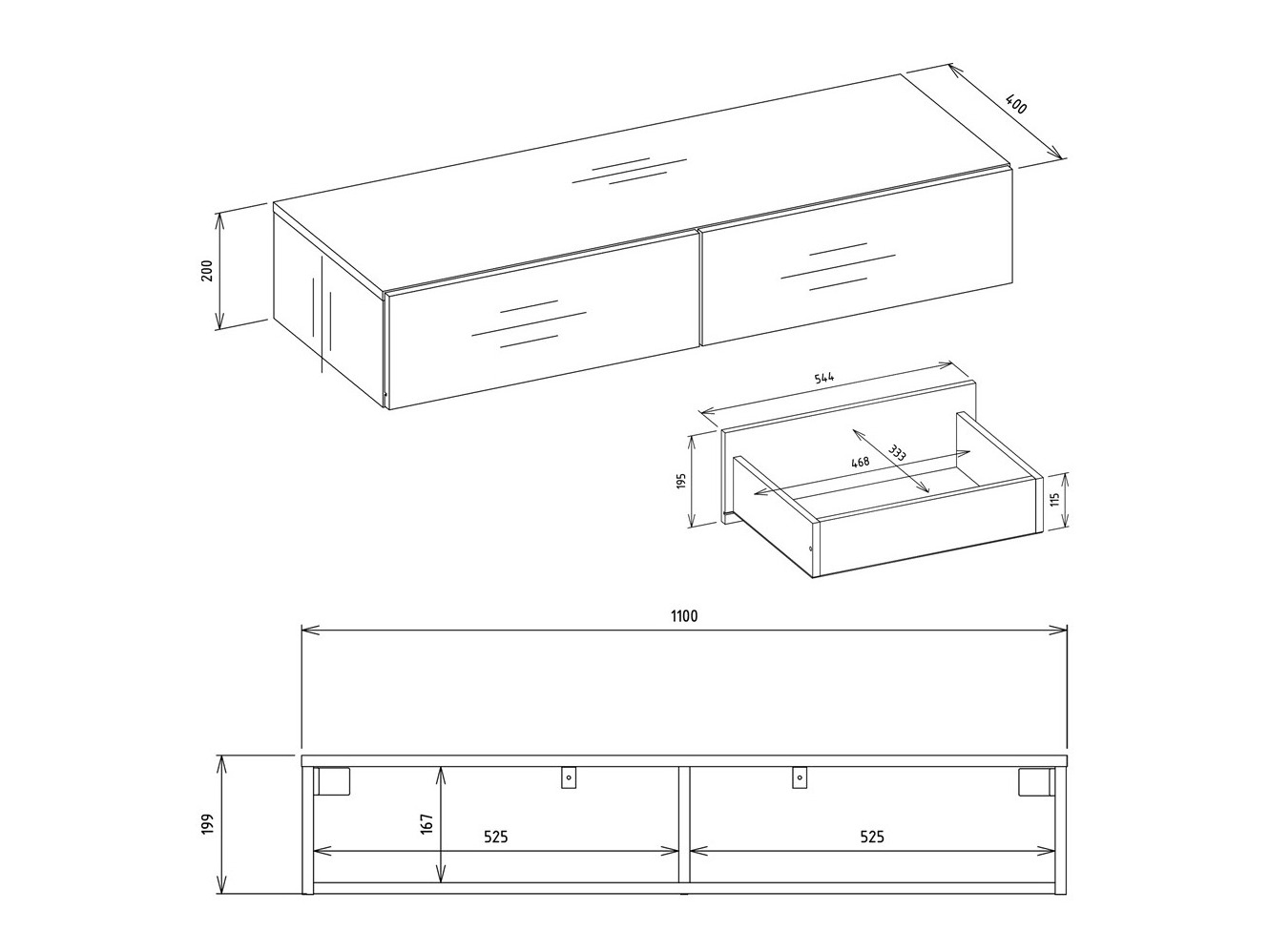 Consolle Mandeville 341 (Bianco)