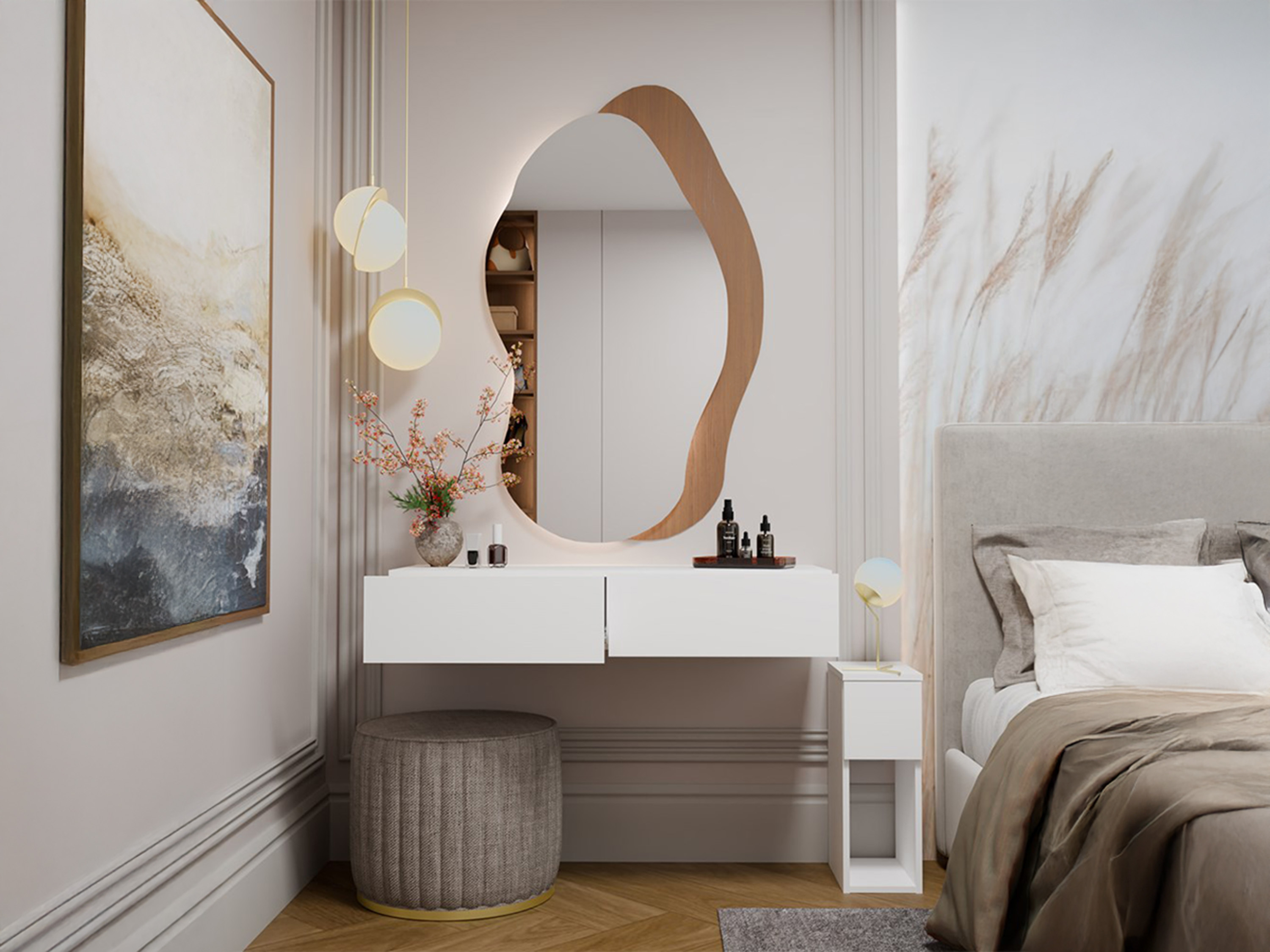 Consolle Mandeville 341 (Bianco)