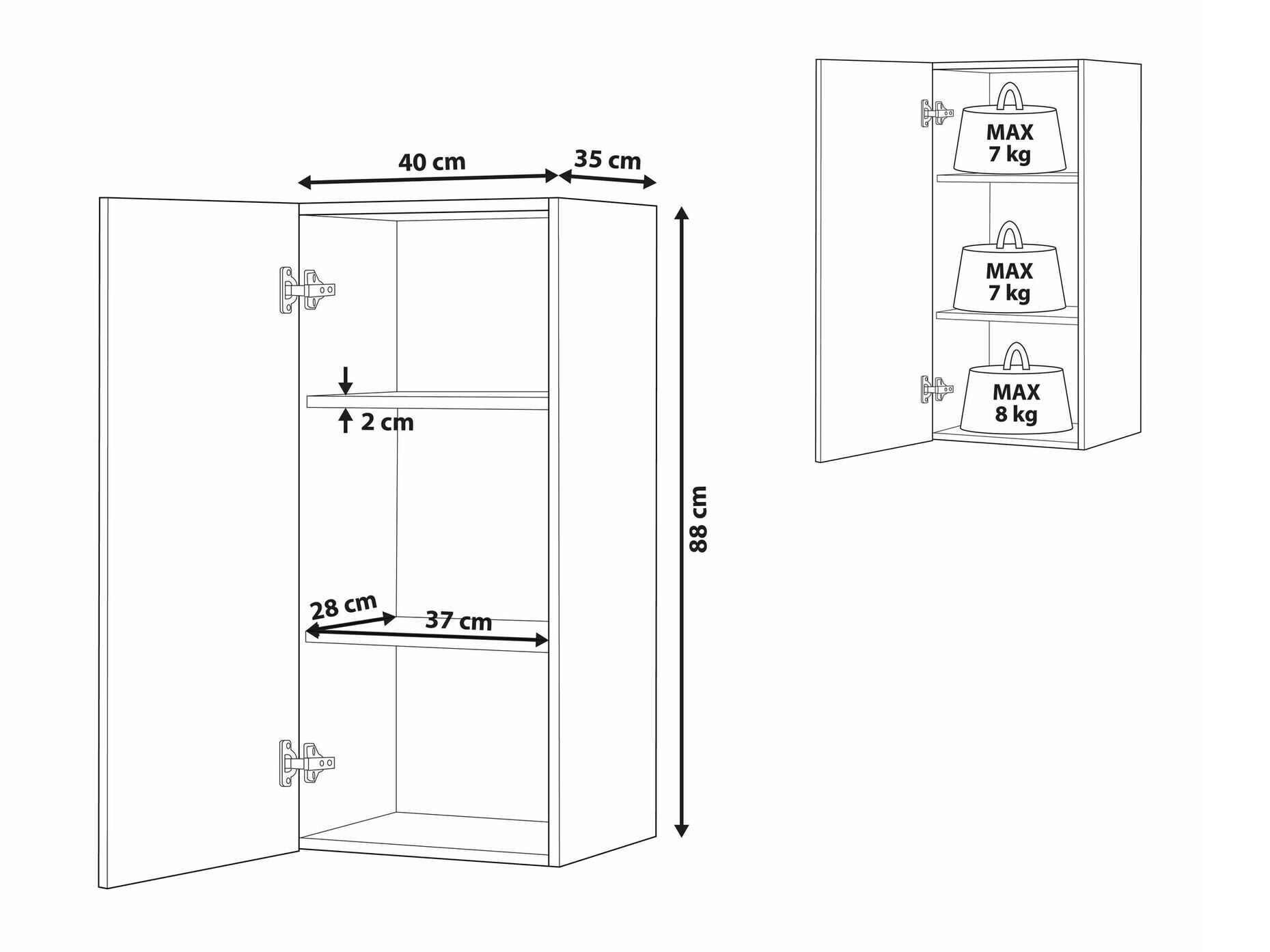 Mobiletto del bagno SL5160