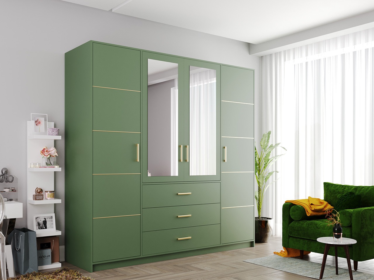 Armadio Rosa I (Verde)