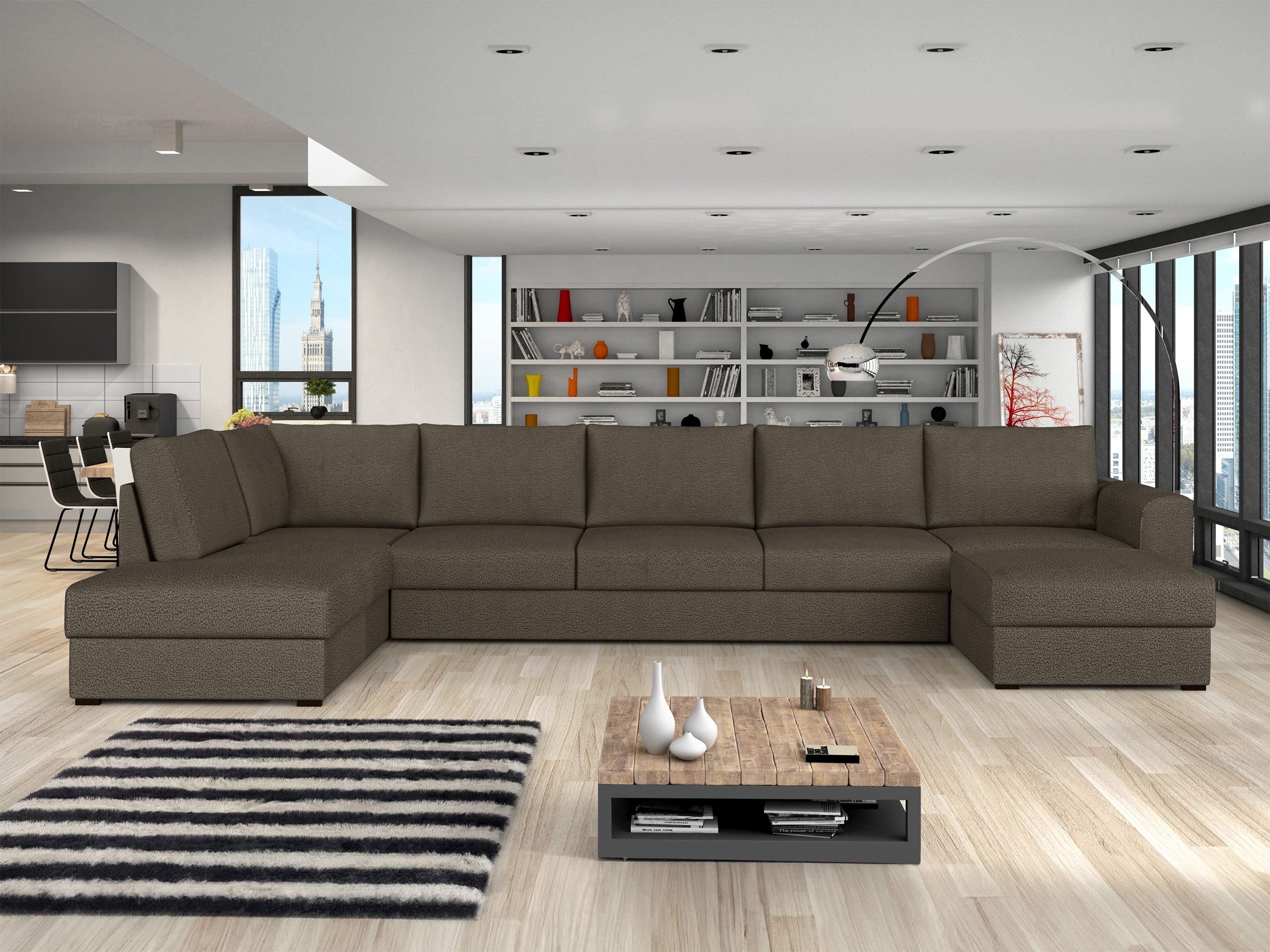 Divano angolare Comfivo Flumen III (Manza 29)