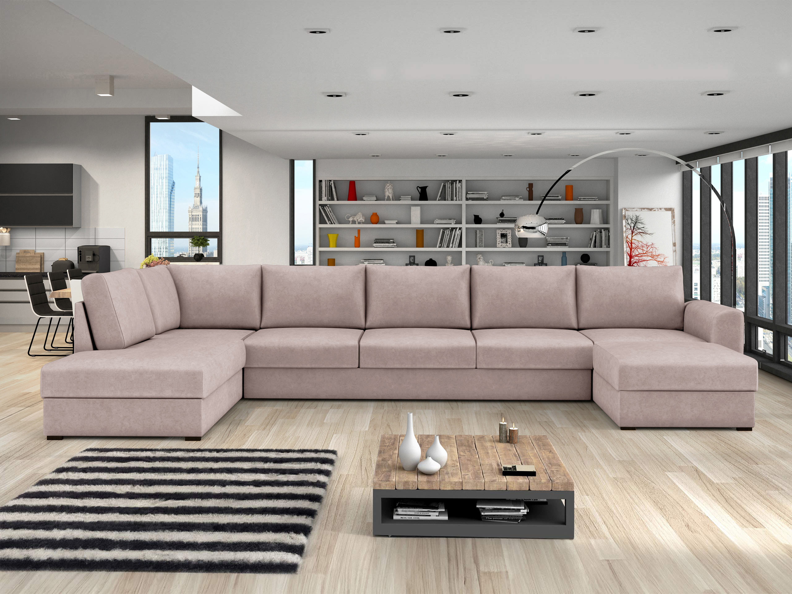Divano angolare Comfivo Flumen III (Zoya 03)