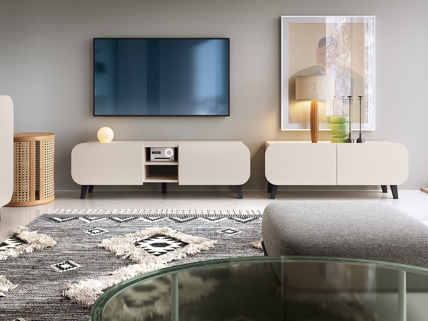 Mobile porta TV Ontario 190