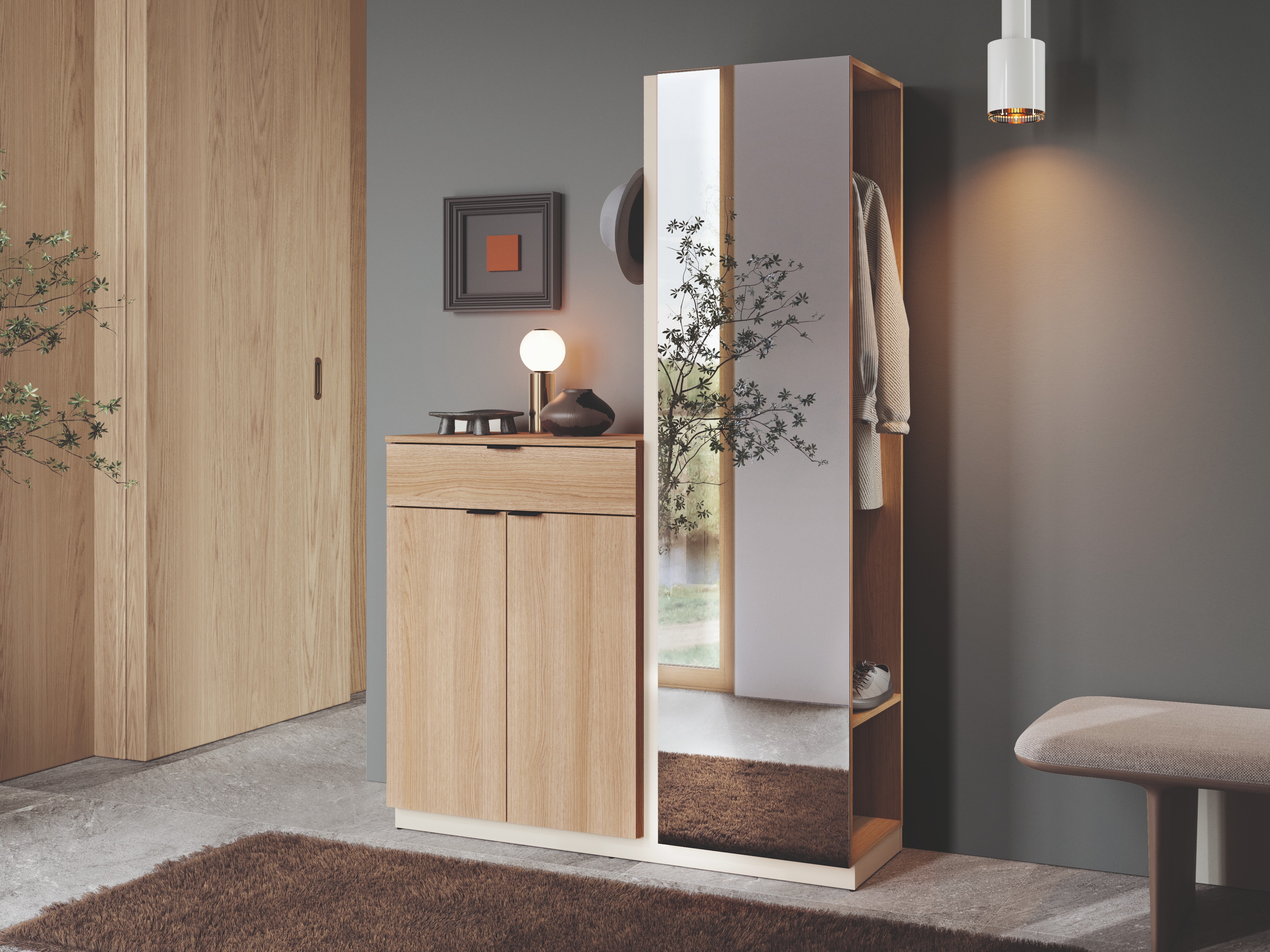 Set arredo da corridoio Ontario 195