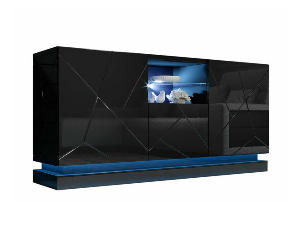 Madia Charlotte 186 (Nero + Nero lucido)