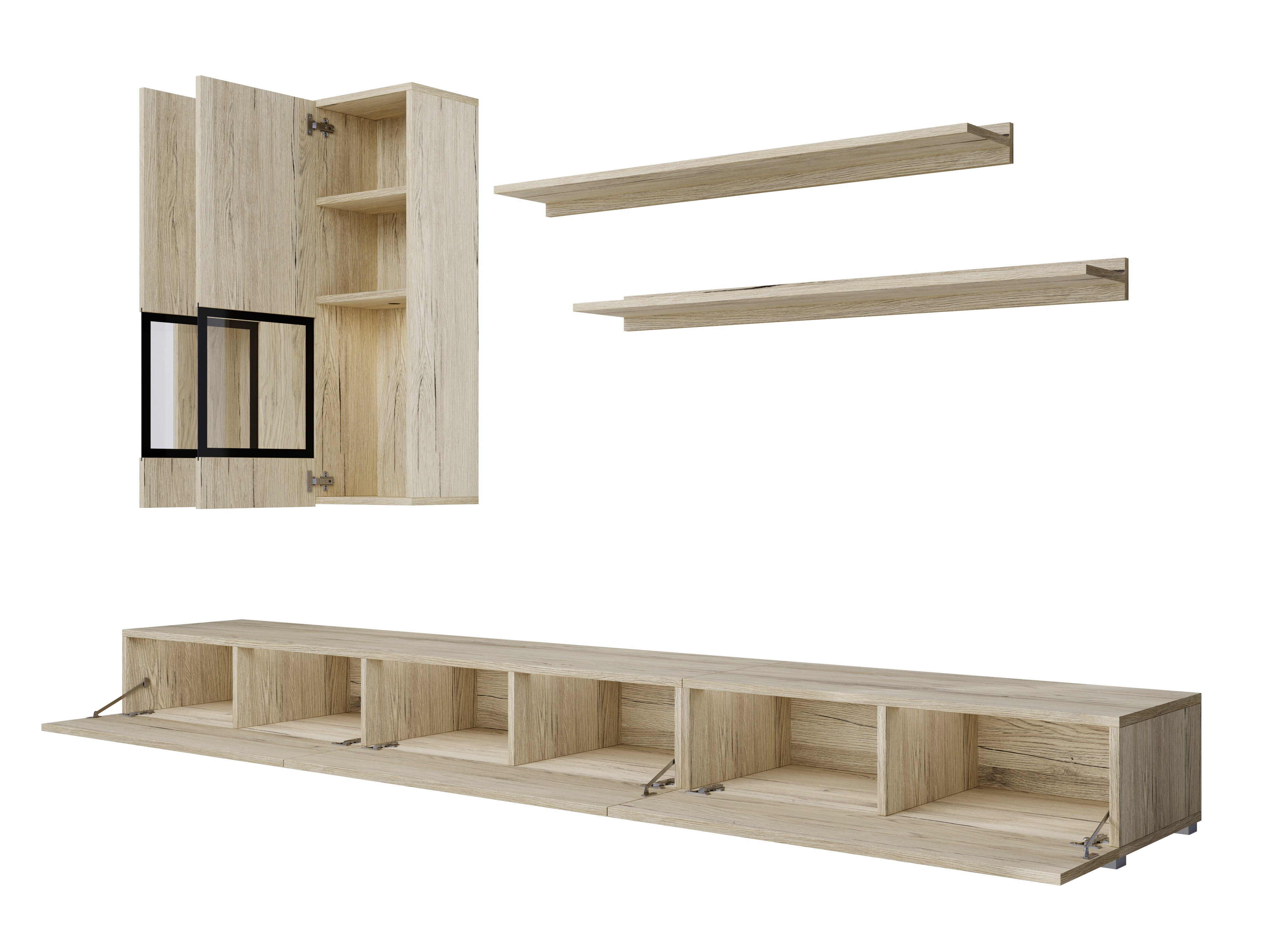 Parete attrezzata Serodeu 104 (Quercia sanremo)