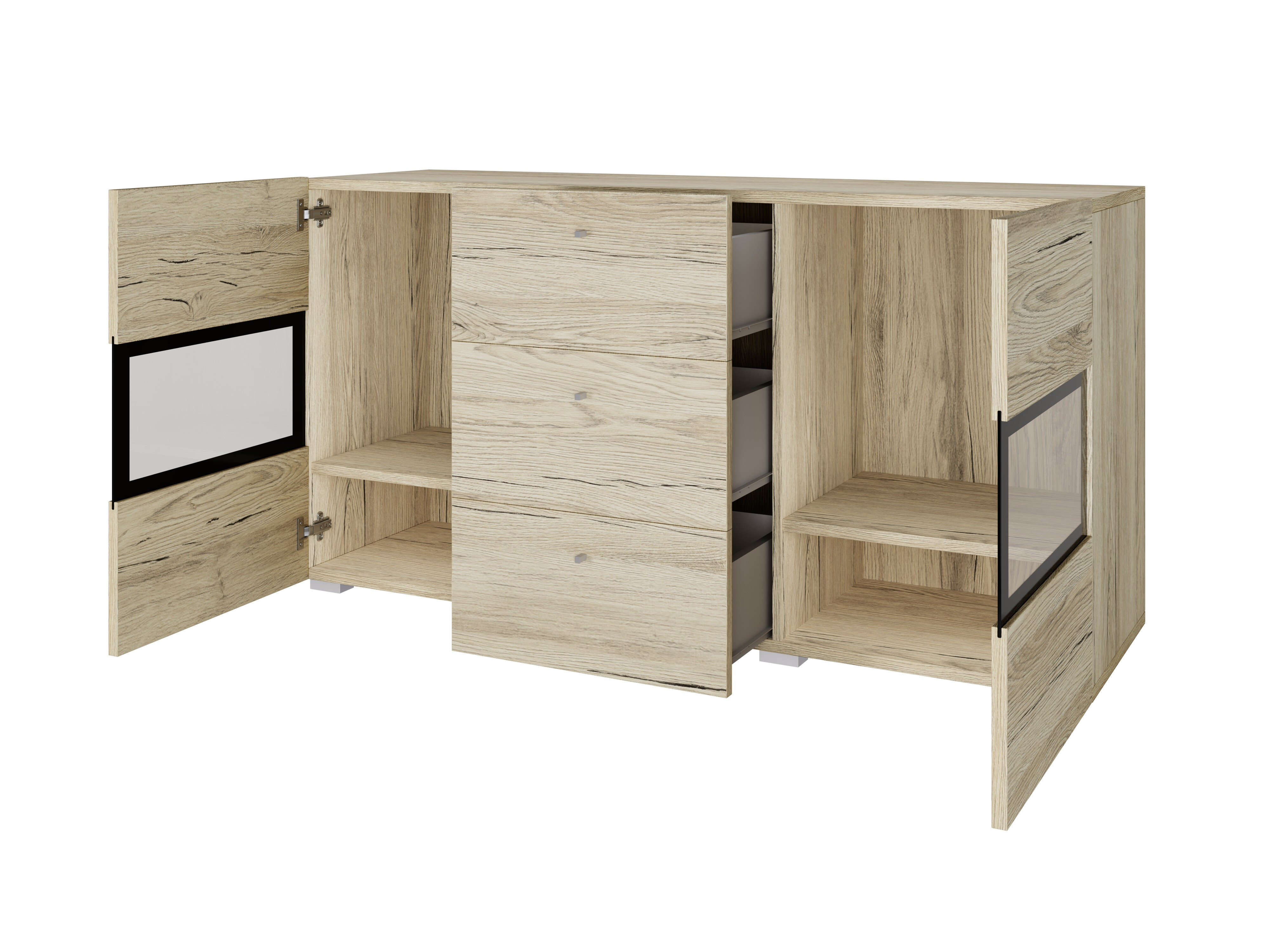 Parete attrezzata Serodeu 104 (Quercia sanremo)