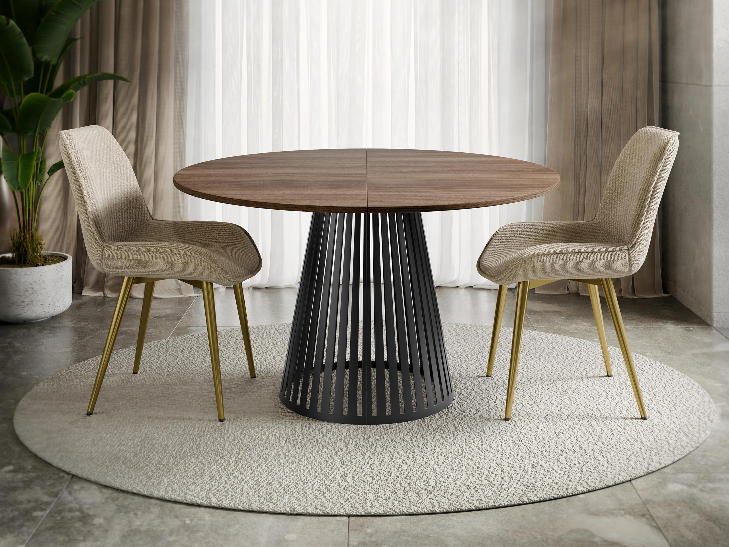 Tavolo Oswego 153 (Noce)