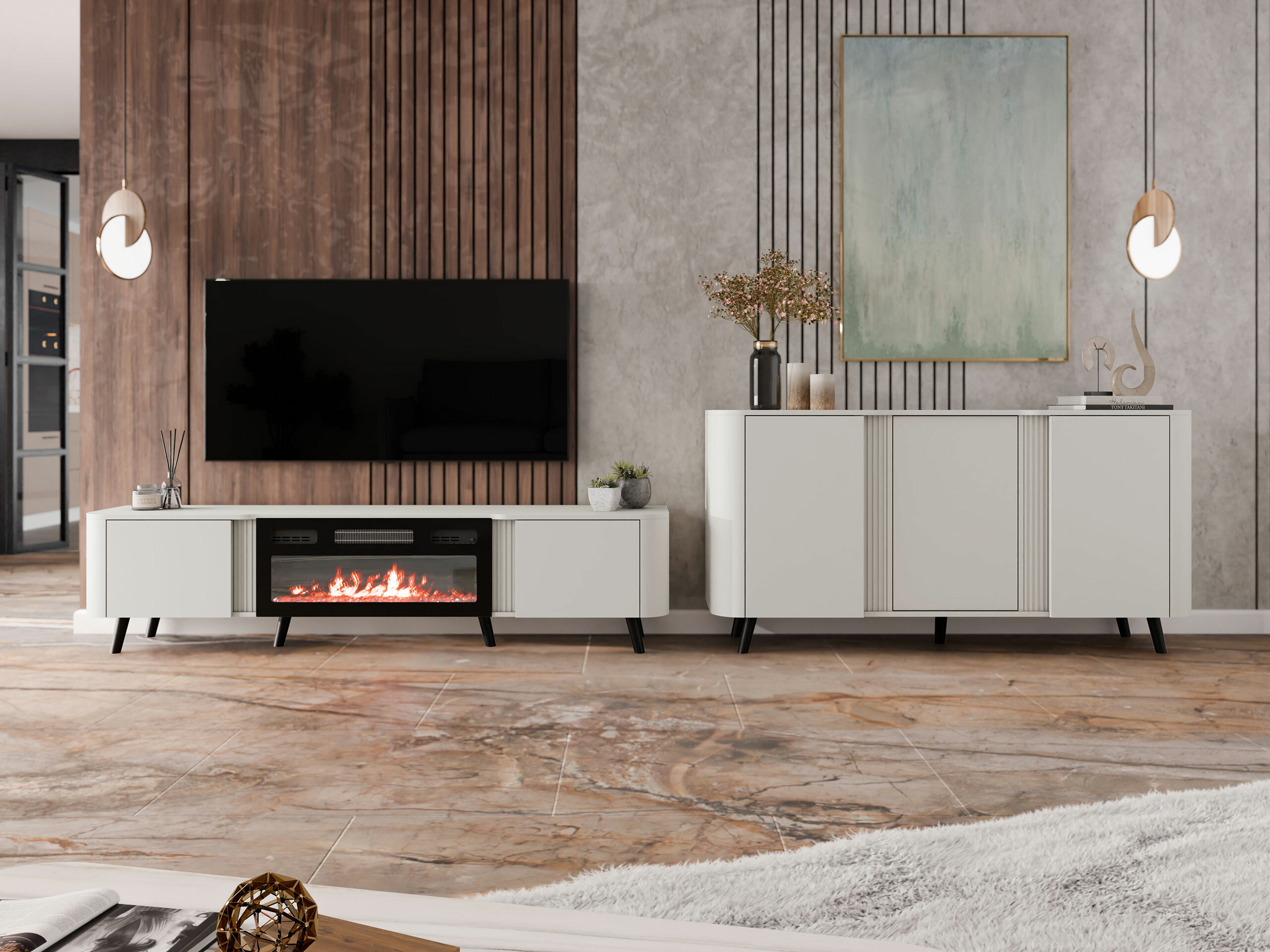 Madia Charlotte 201 (Cachemire + Nero)