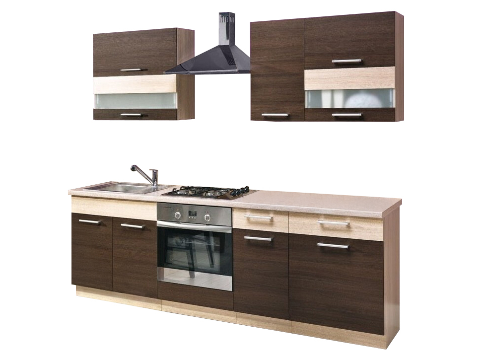 Set da cucina modulare Mode Dark 127