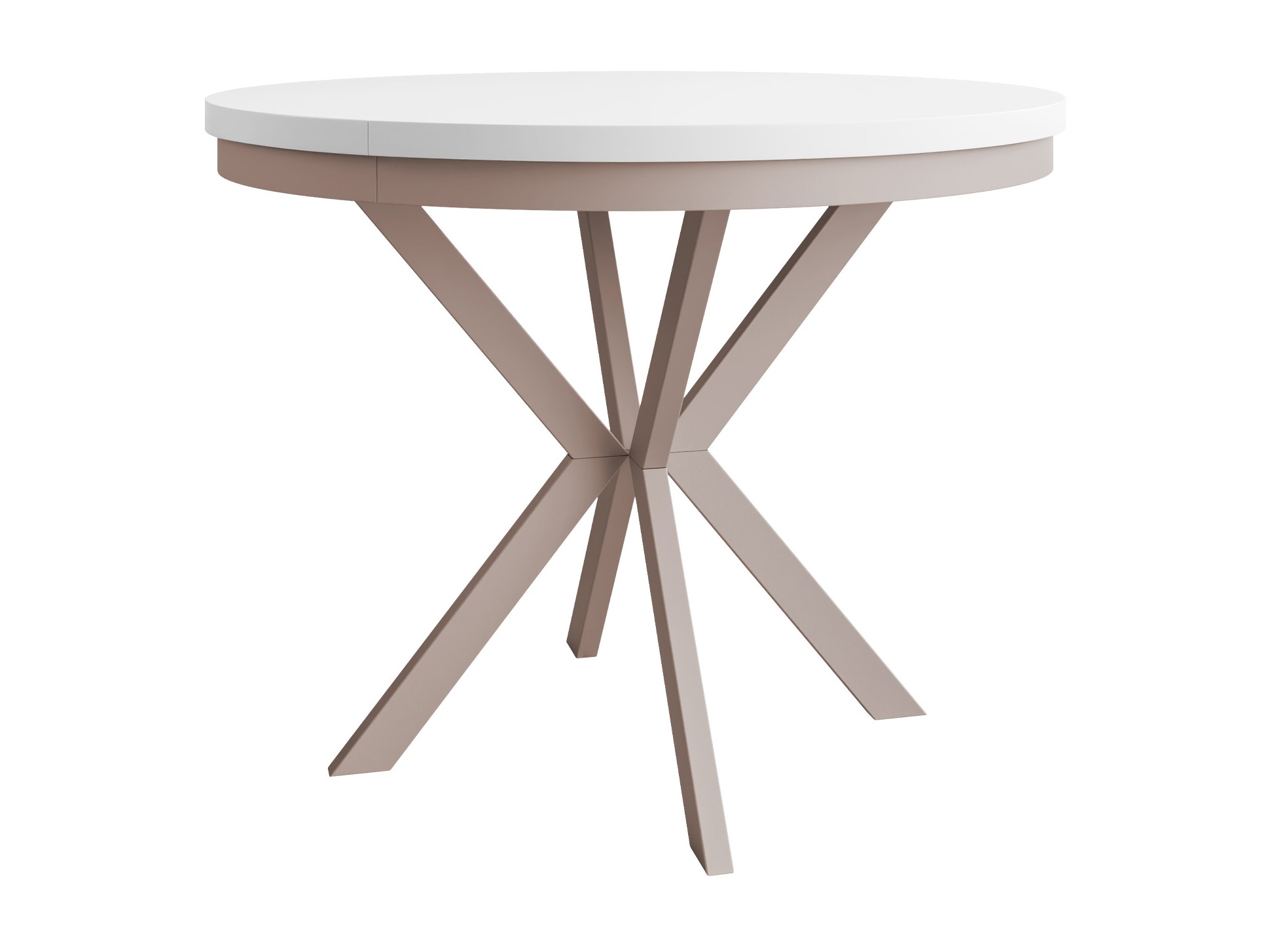 Tavolo Oswego 156 (Bianco + Cachemire)