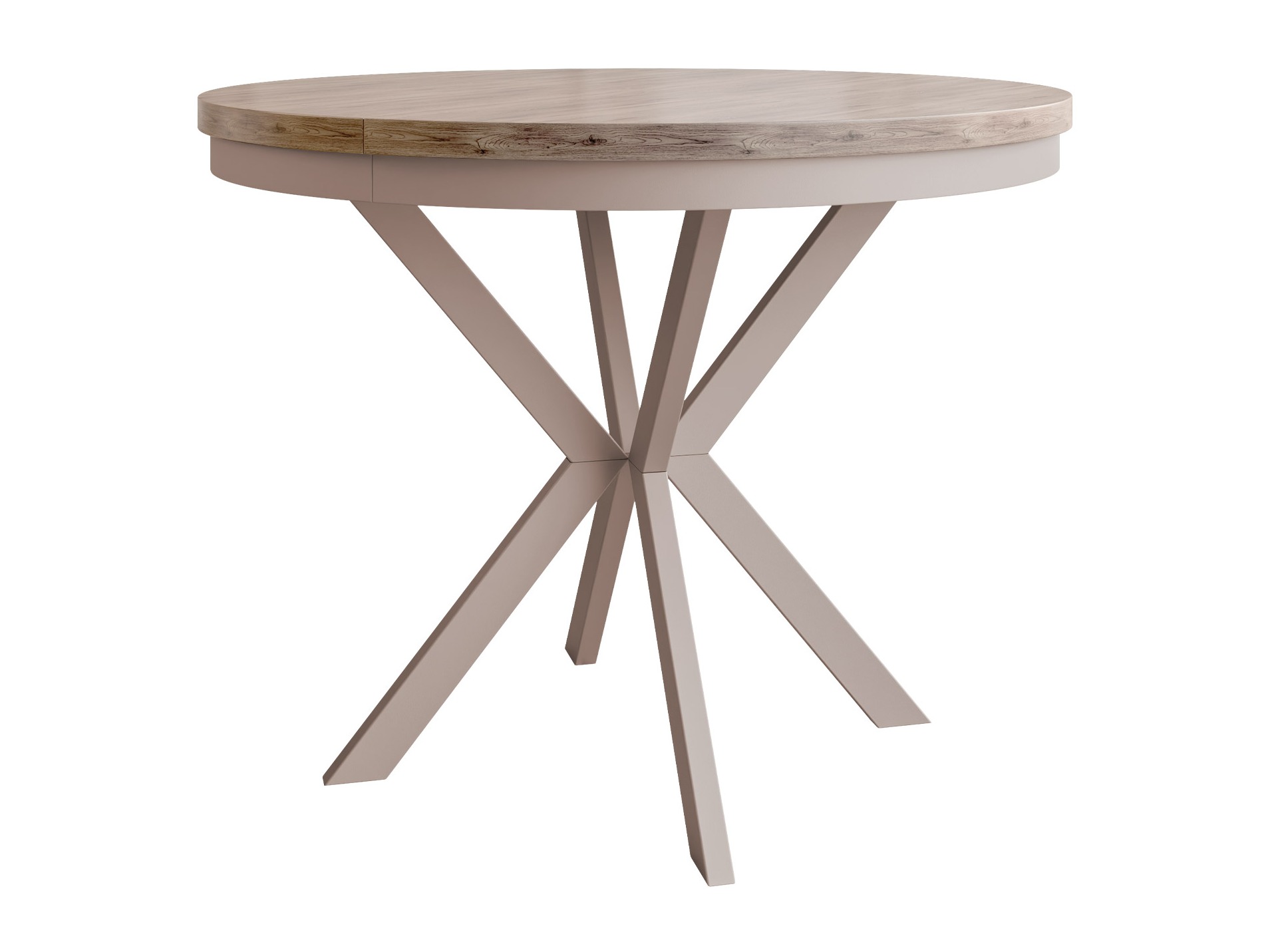 Tavolo Oswego 156 (Luminoso legno + Cachemire)