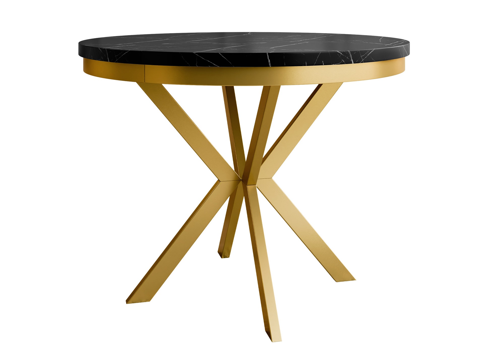 Tavolo Oswego 156 (Marmo nero + D'oro)