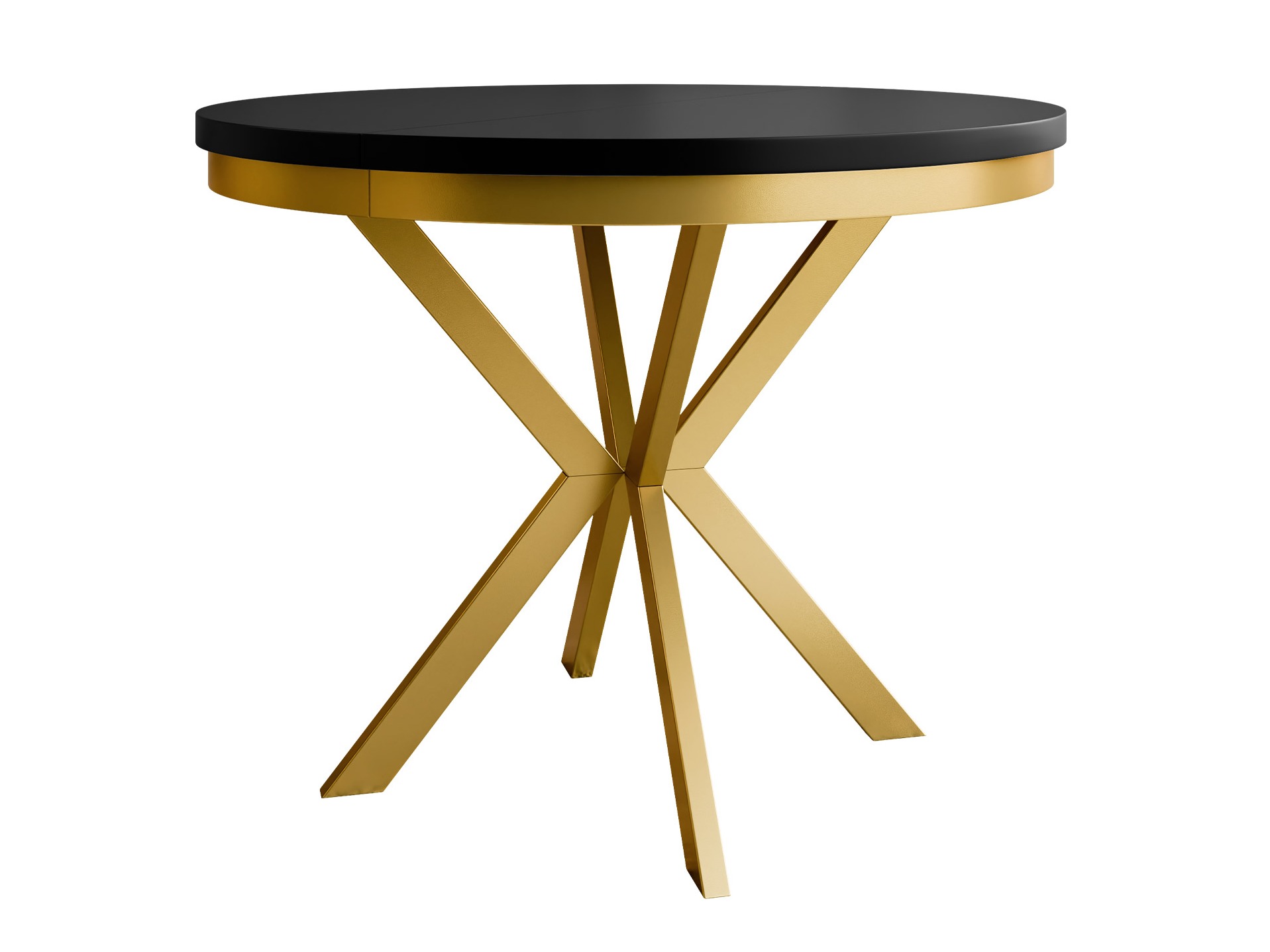 Tavolo Oswego 156 (Nero + D'oro)