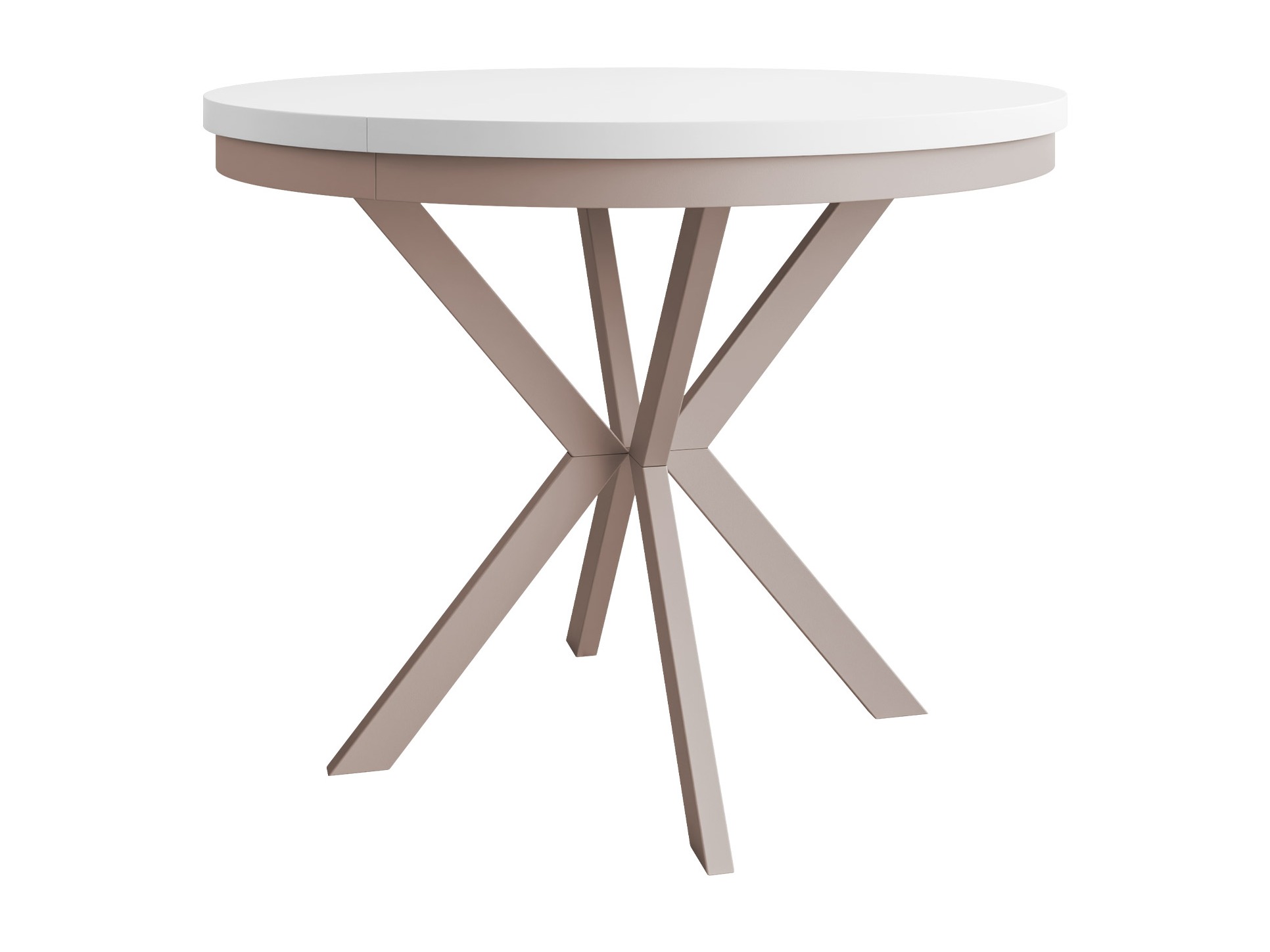 Tavolo Oswego 157 (Bianco + Cachemire)