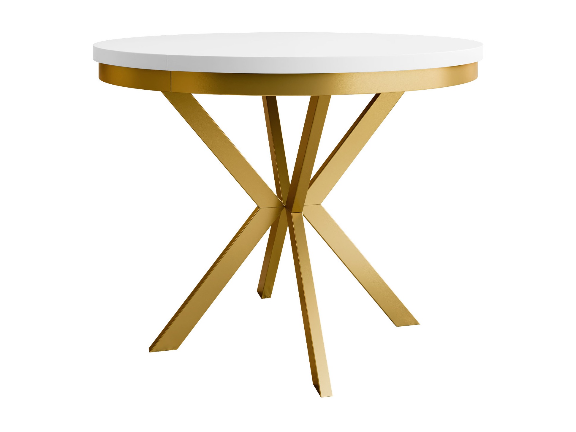 Tavolo Oswego 157 (Bianco + D'oro)