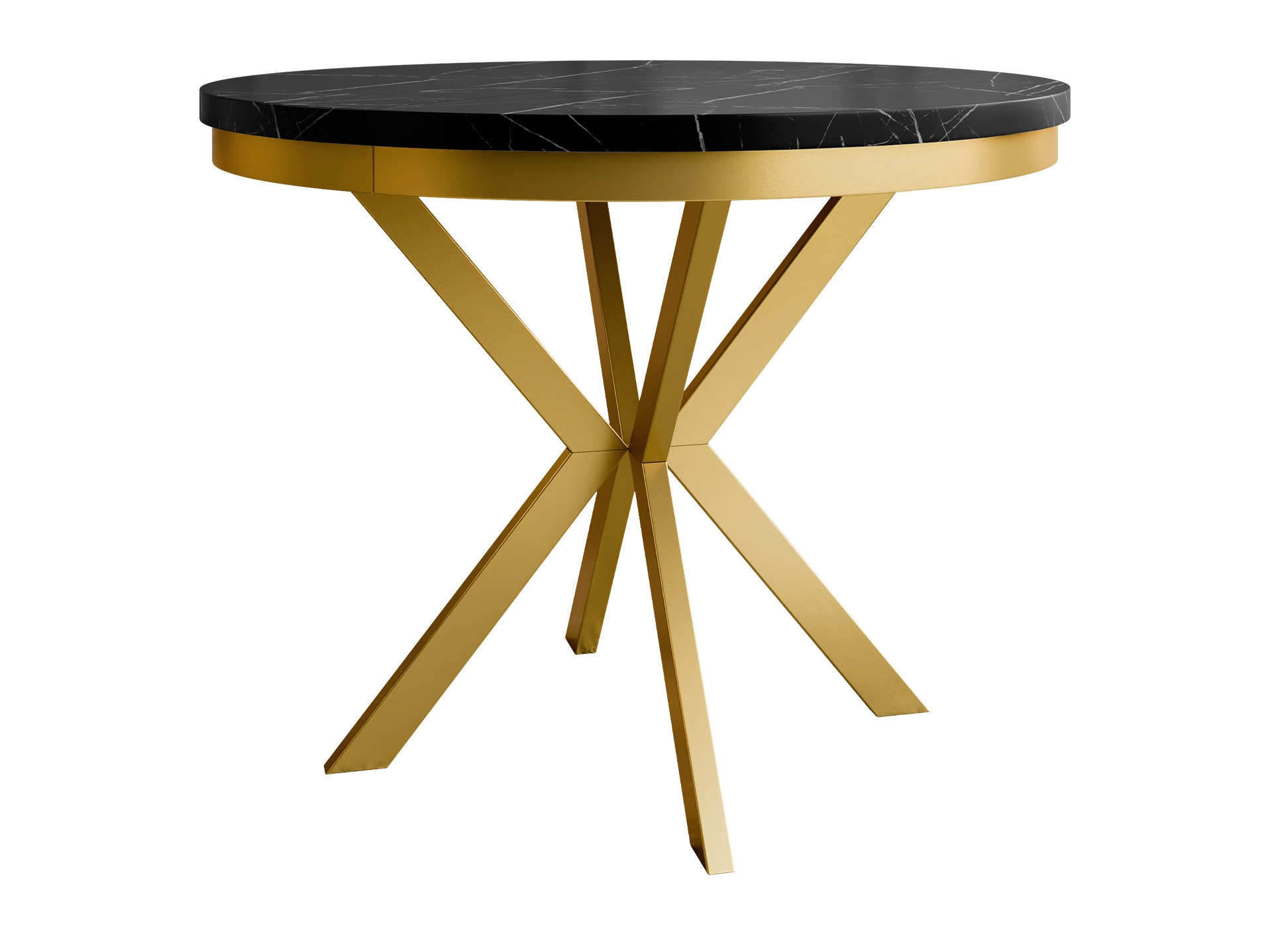 Tavolo Oswego 157 (Marmo nero + D'oro)