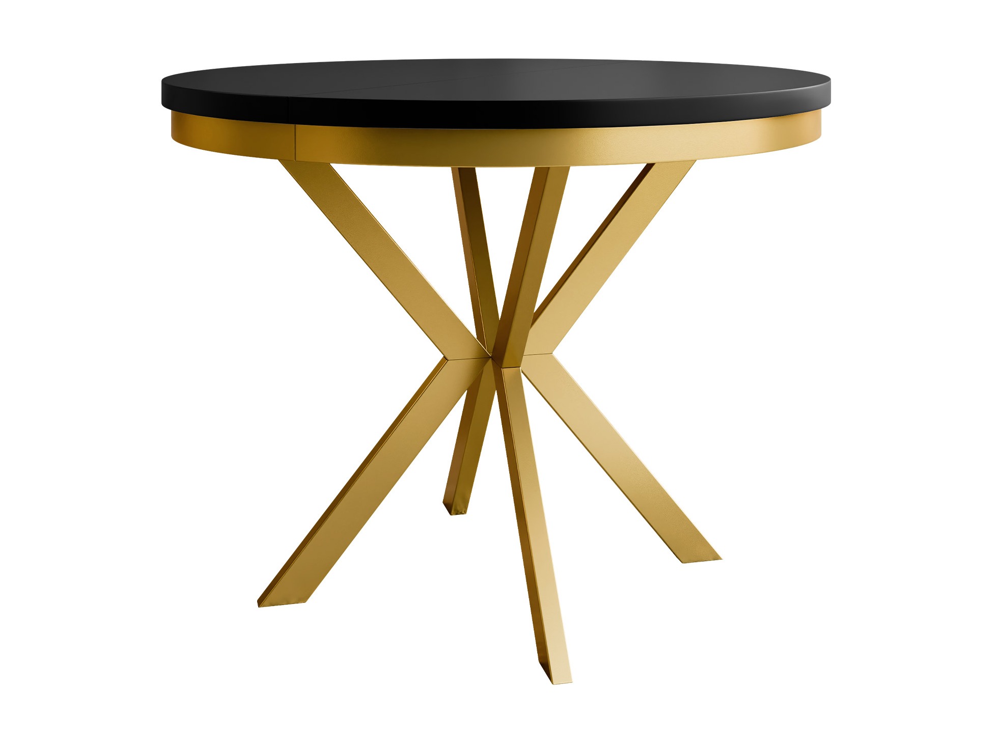 Tavolo Oswego 157 (Nero + D'oro)