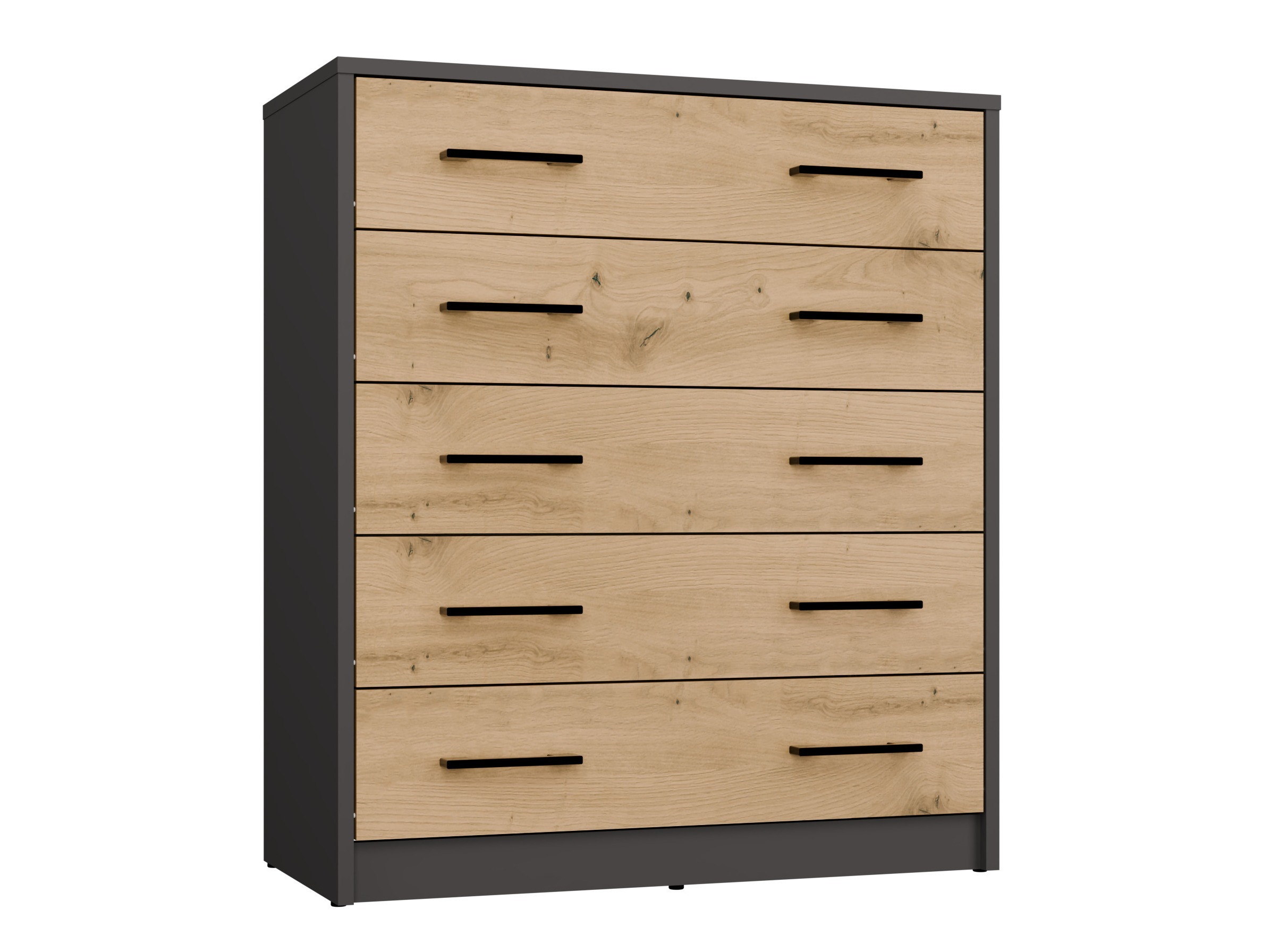 Scarpiera Mandeville 372 (Rovere Artisan + Antracite)