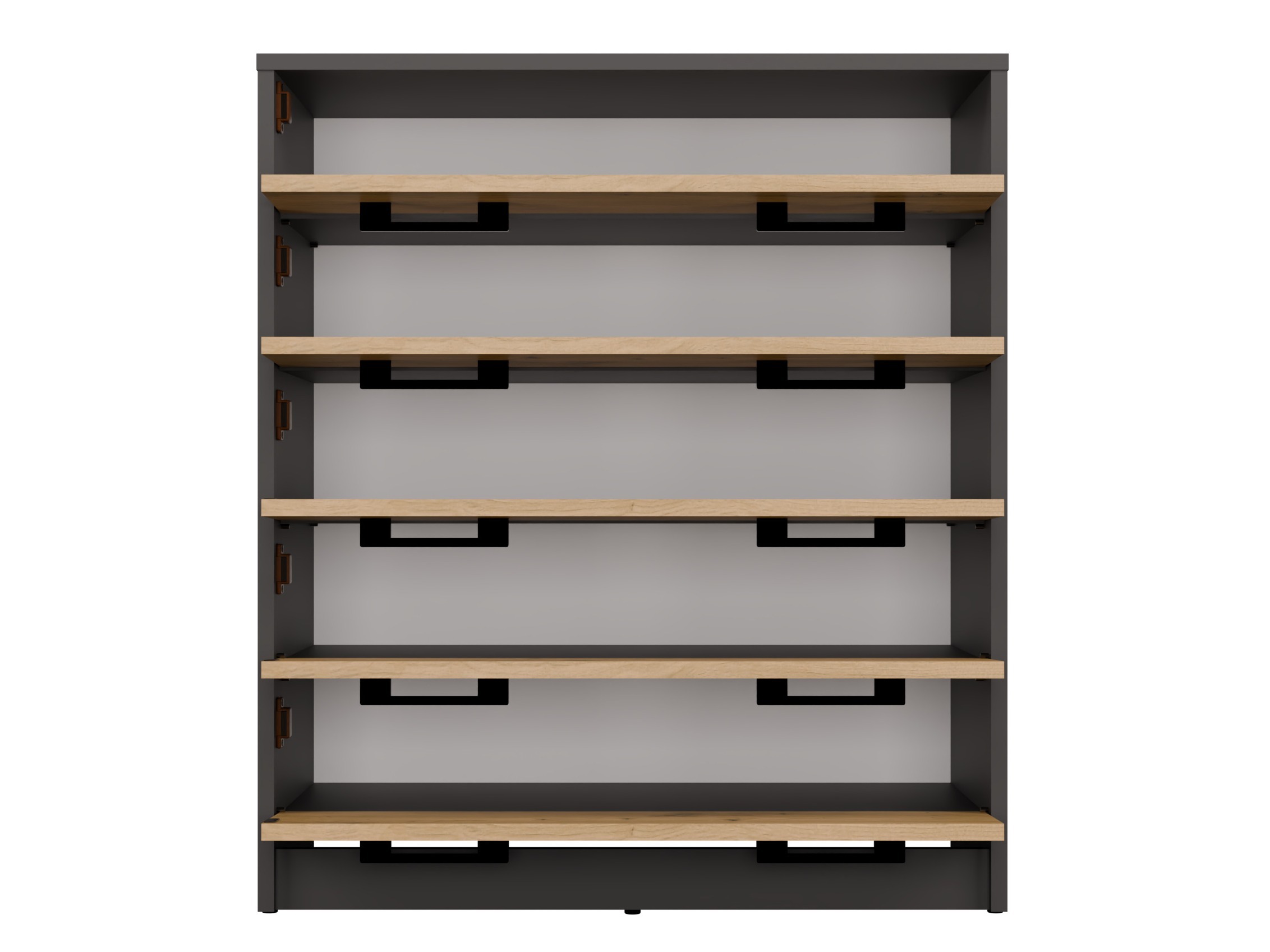 Scarpiera Mandeville 372 (Rovere Artisan + Antracite)
