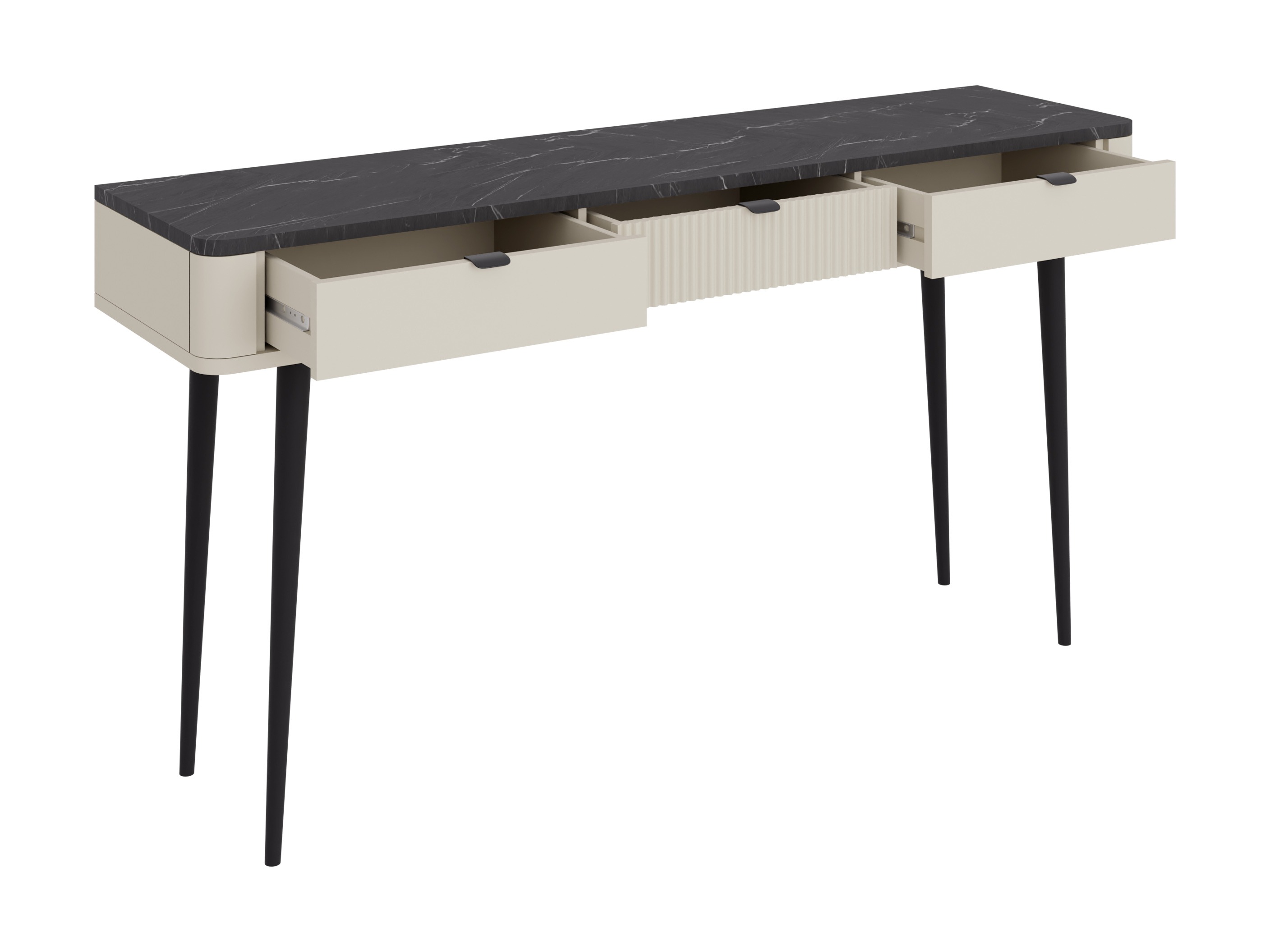 Set ufficio Lufela 123 (Cachemire + Marmo grigio)