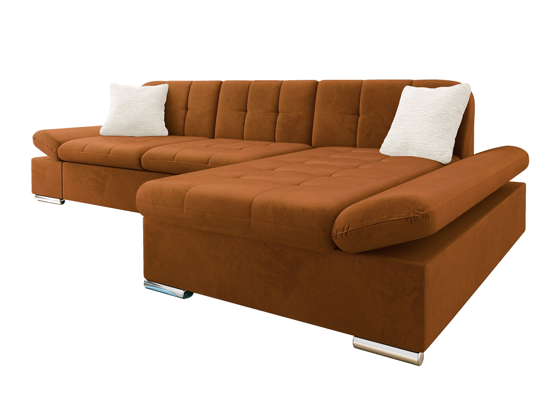 Divano angolare Comfivo Serenitas (Piano 21 + Mokka 03)
