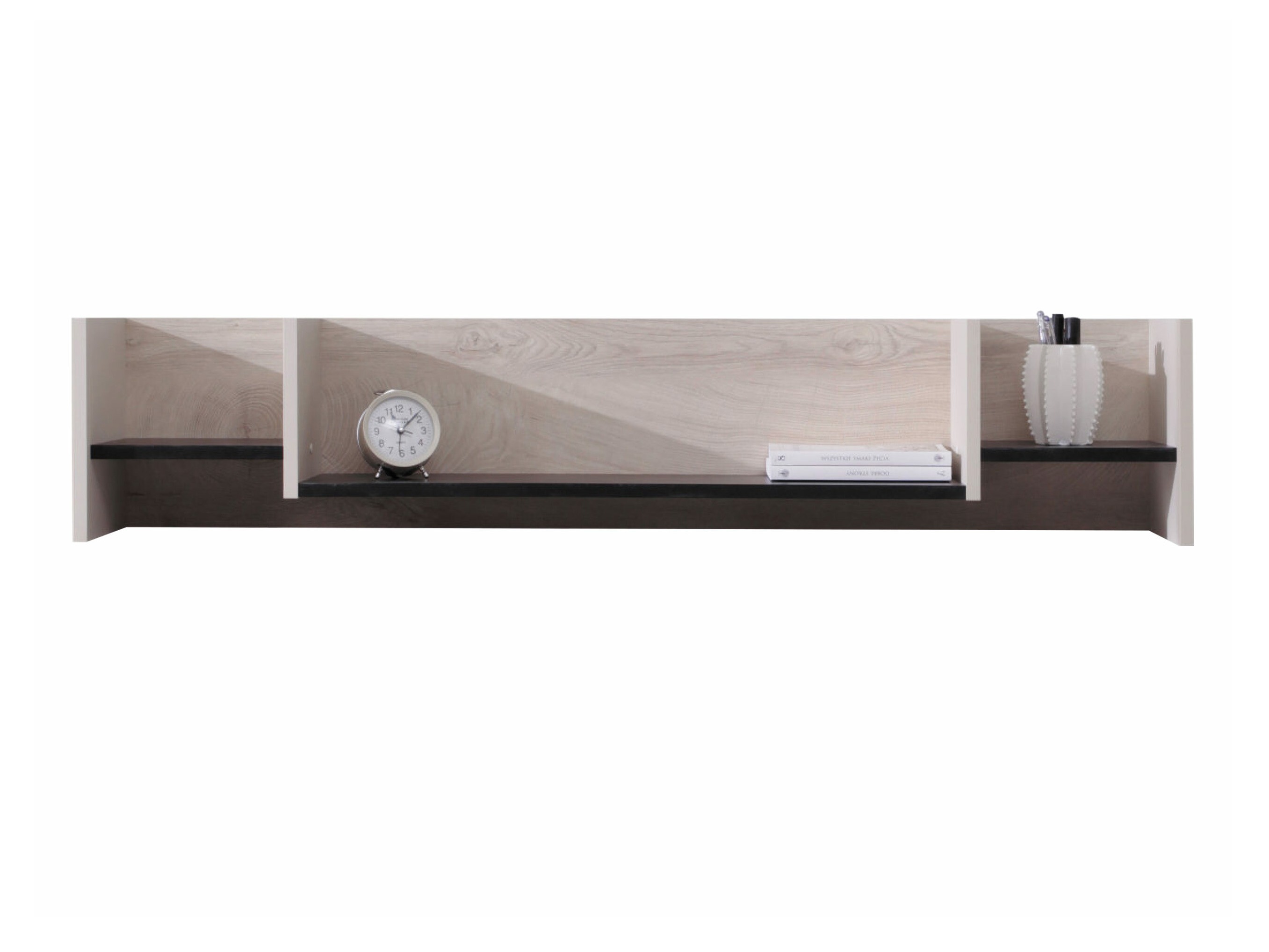 Mensola Camteso 111 (Nero + Quercia + Beige)