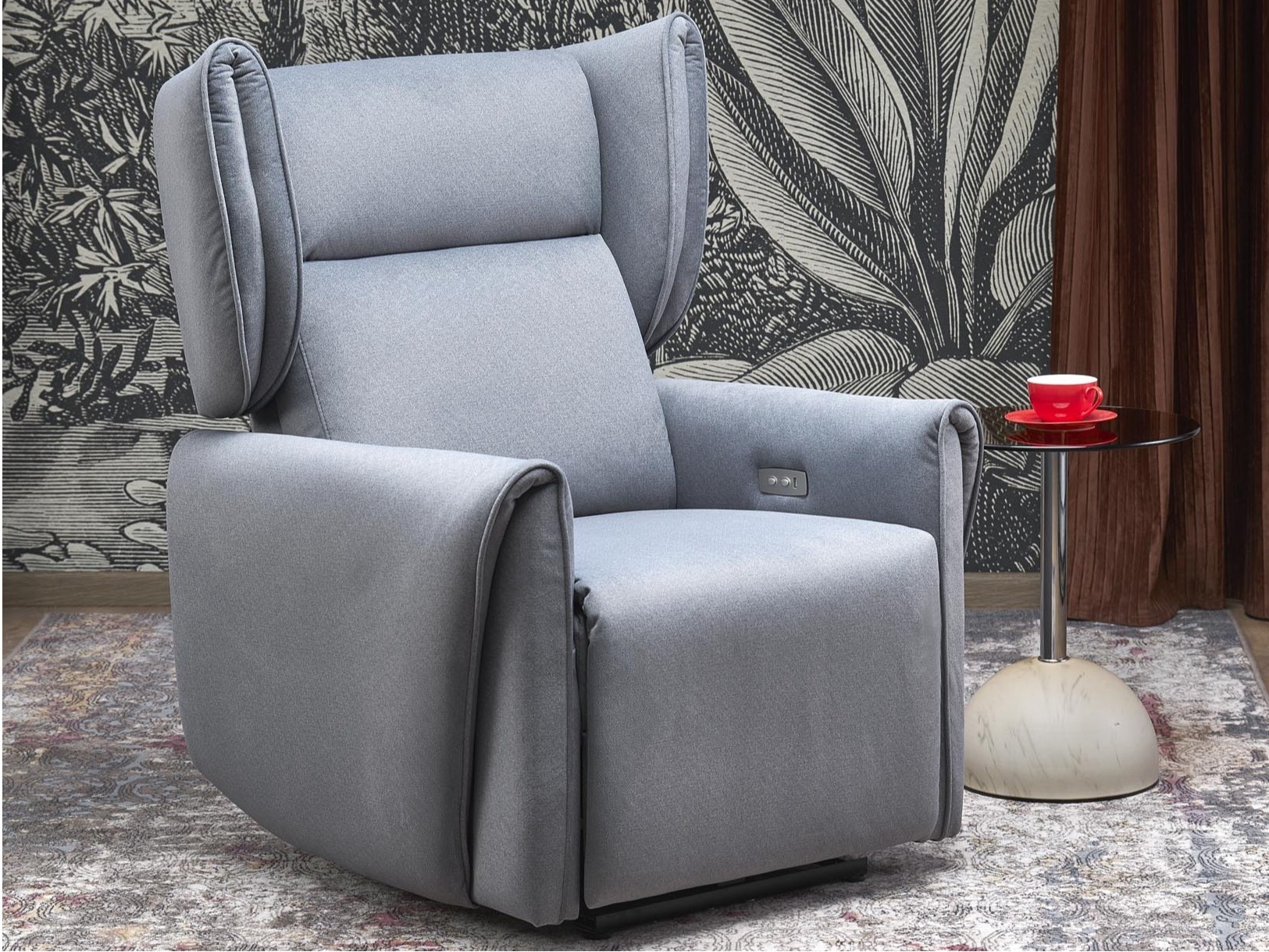 Poltrona regolabile Houston 1978 (Grigio)