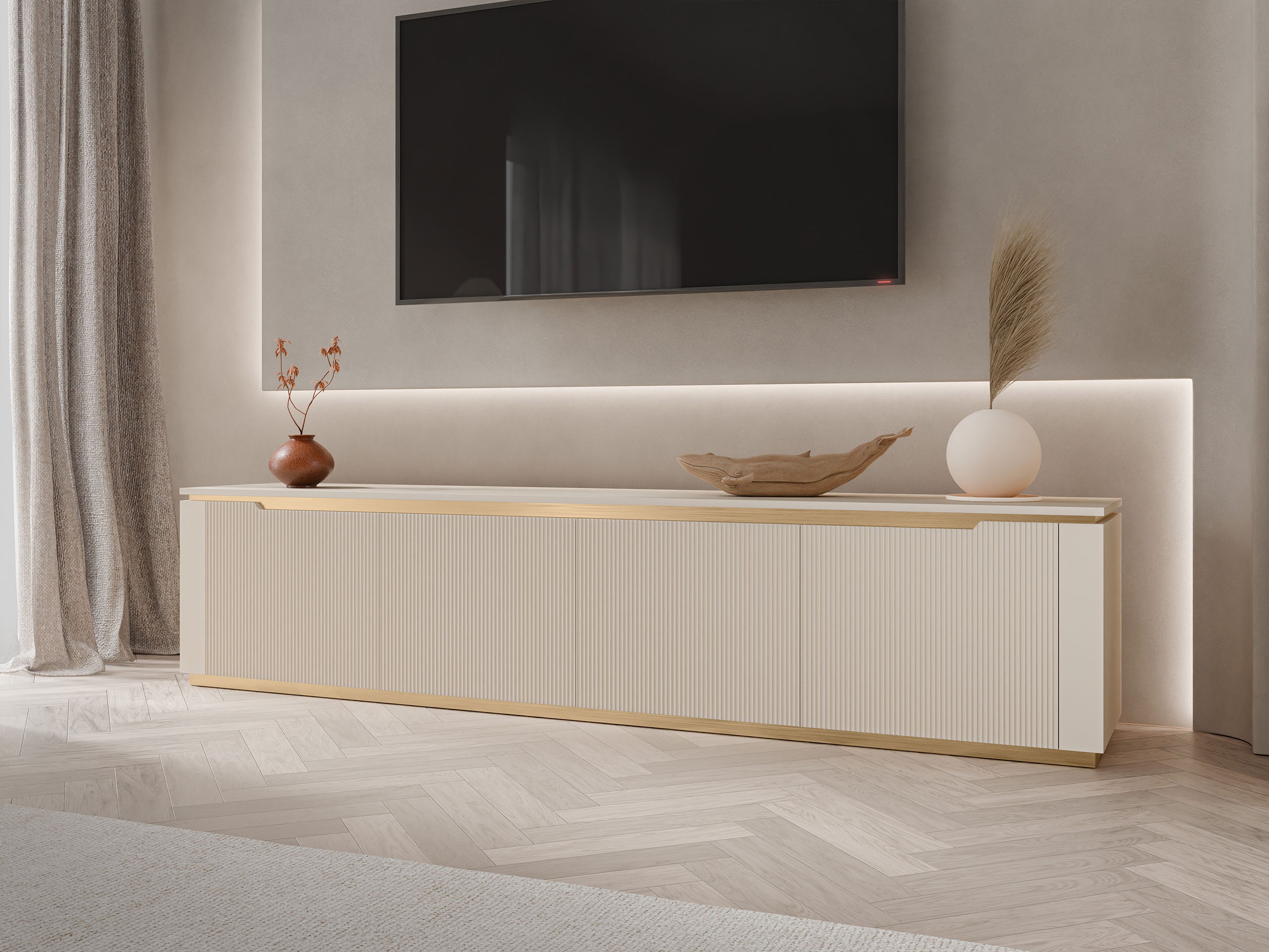 Mobile porta TV Comfivo Ovitas