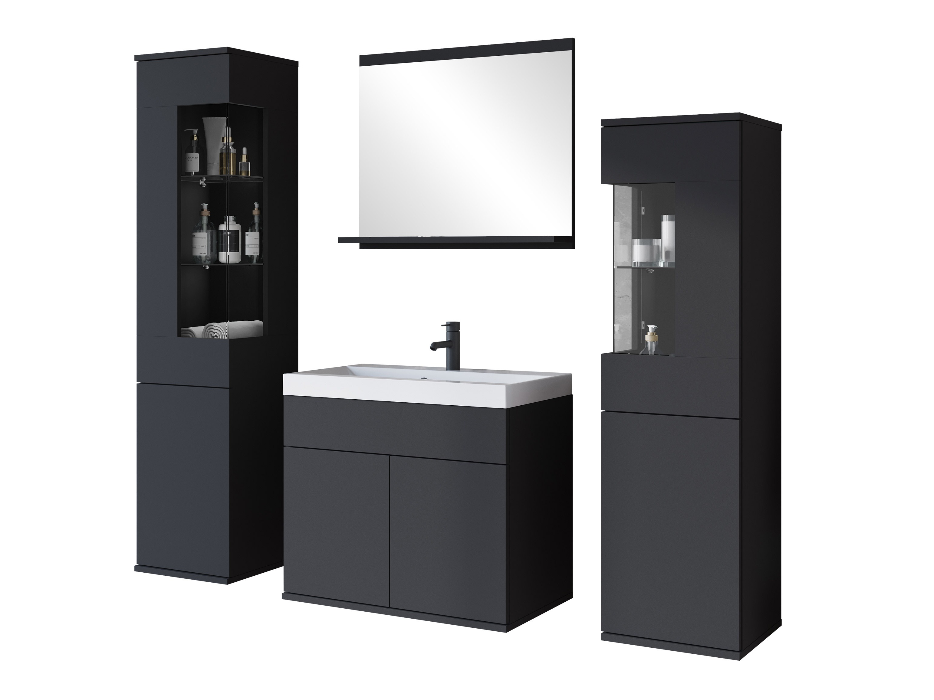 Set bagno Sarasota 194 (Grafite)