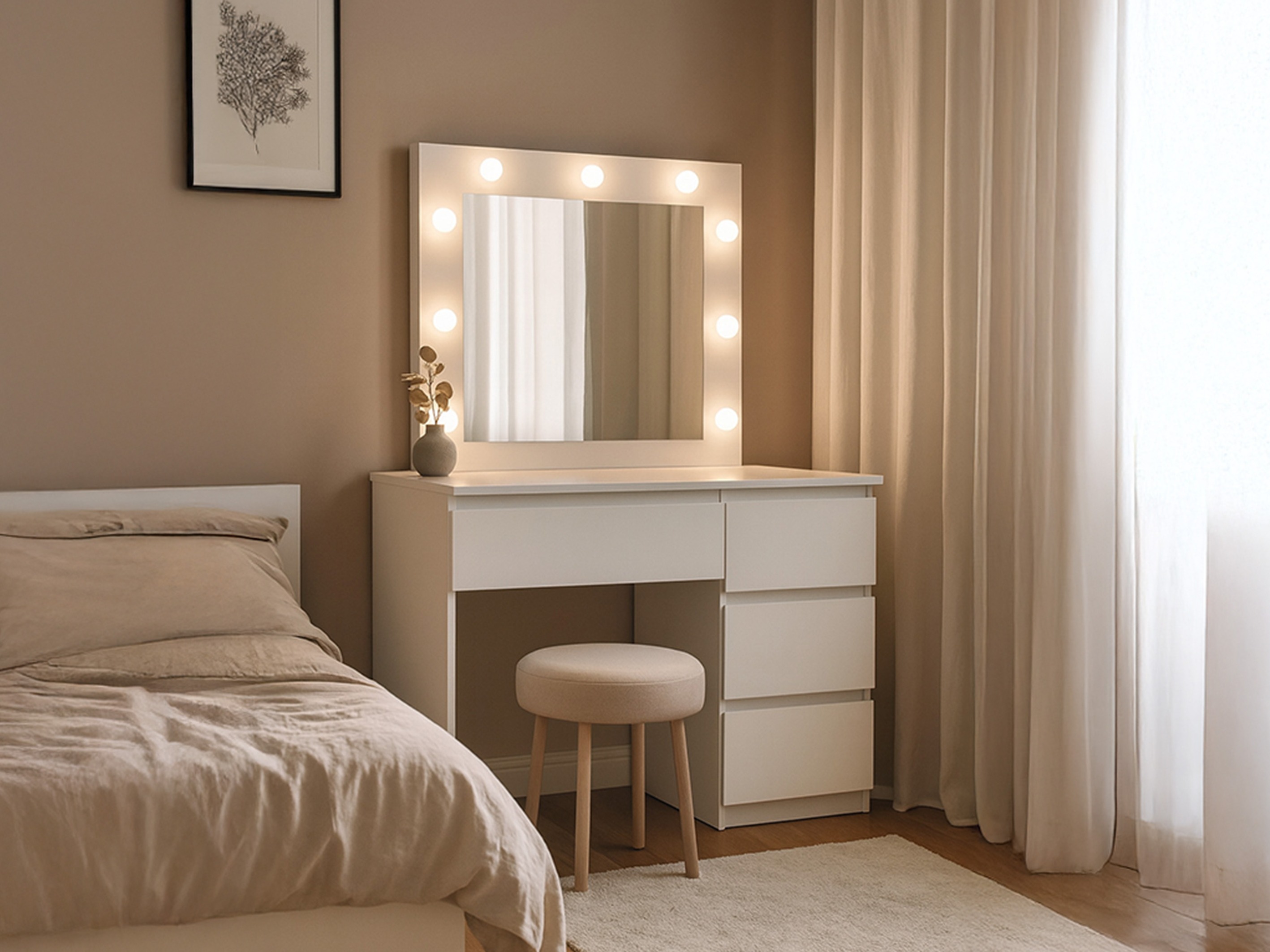 Specchiera Murrieta 194 (Bianco)