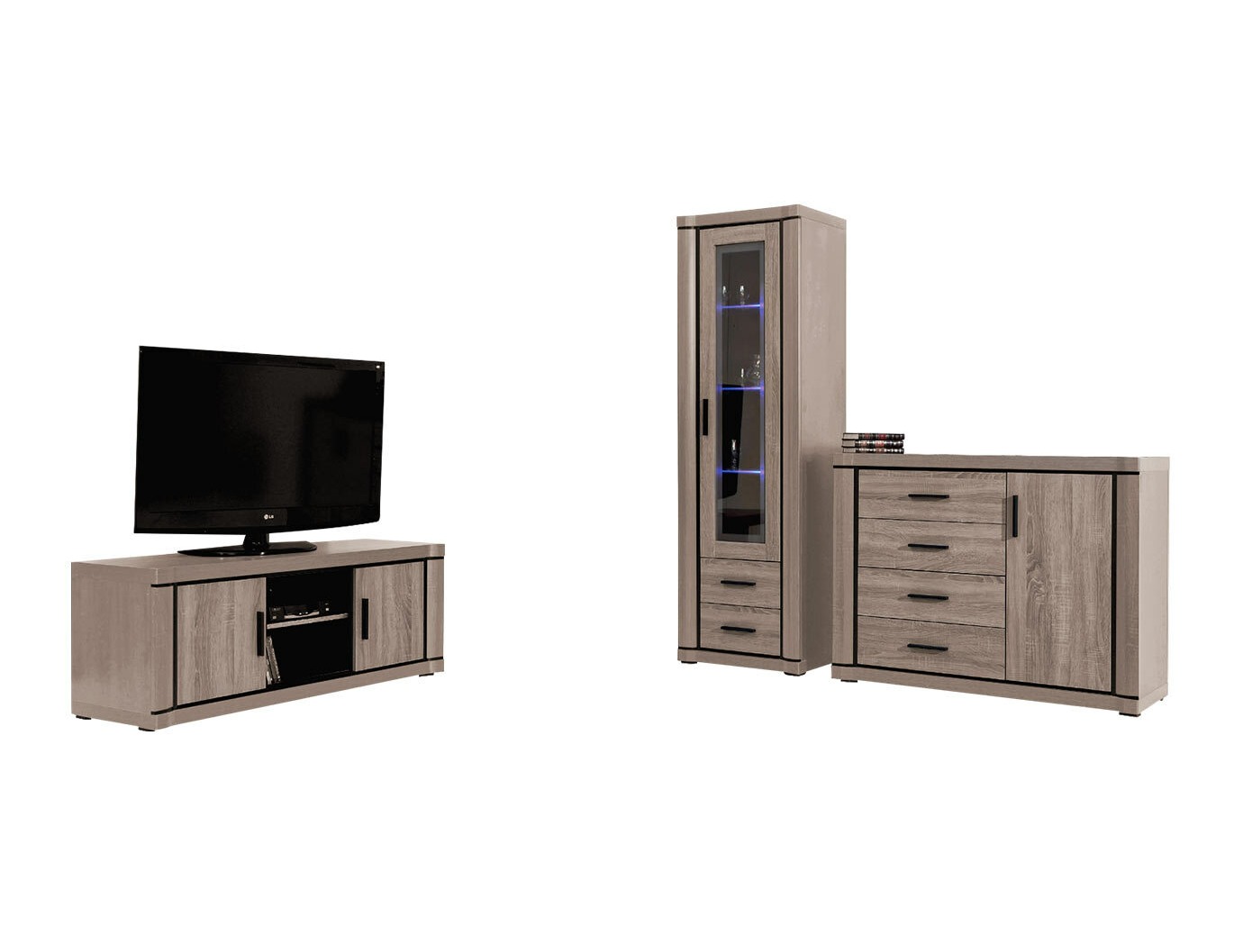 Parete attrezzata Lorelie 122 (Tartufo quercia)