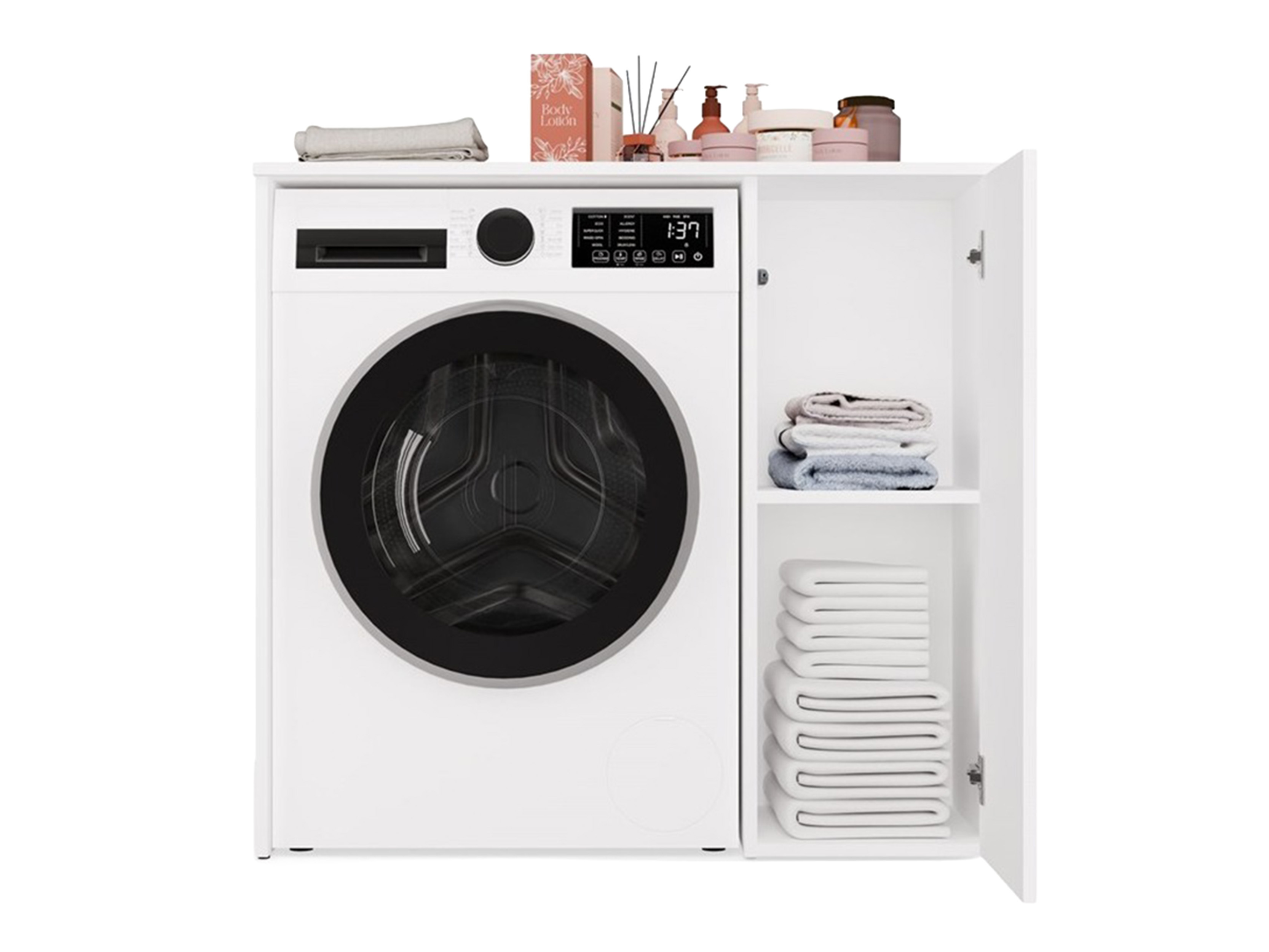 Mobiletto del bagno Balelbo 114 (Bianco)