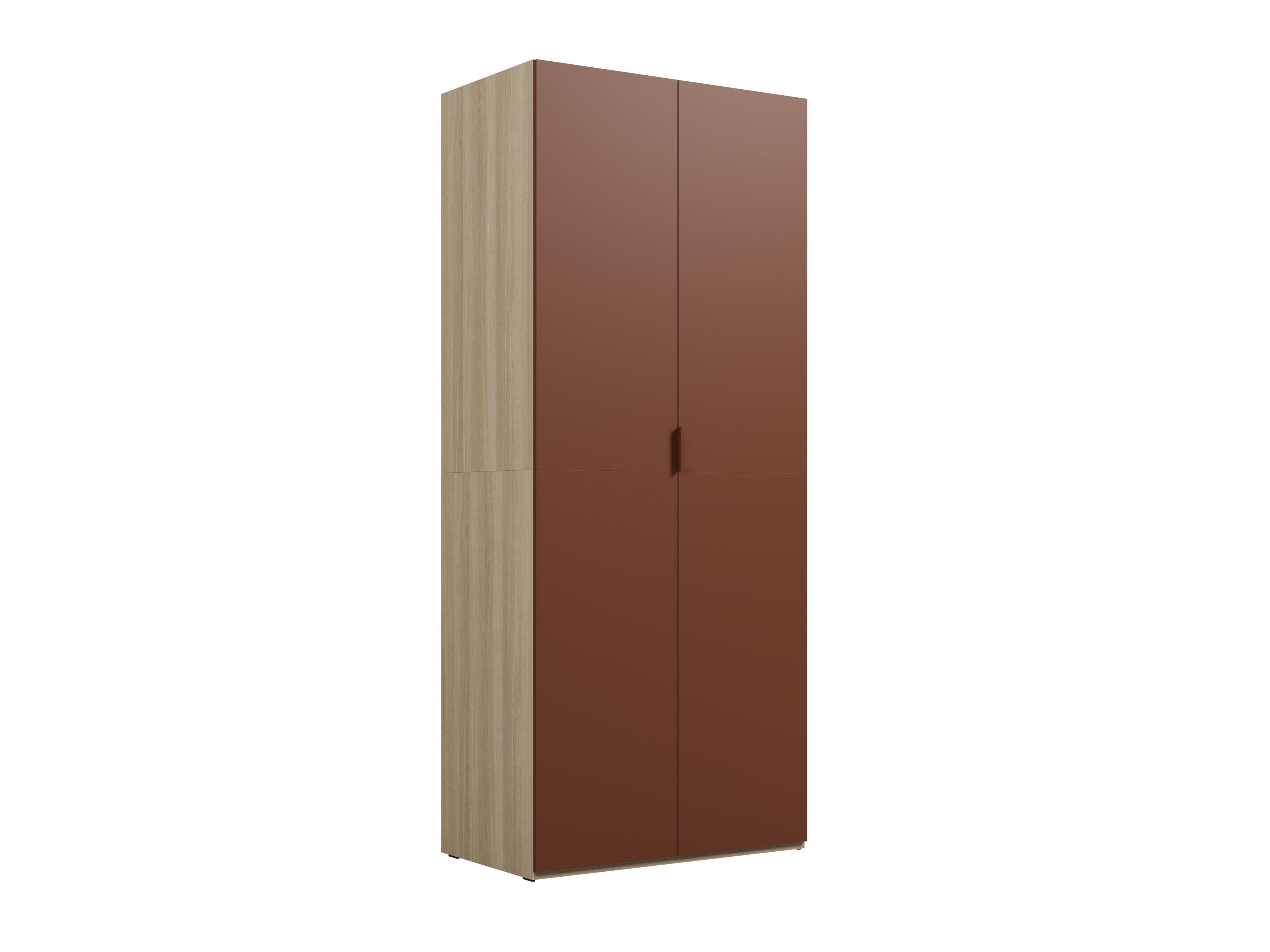 Armadio Austin 387 (Arancione + Quercia)