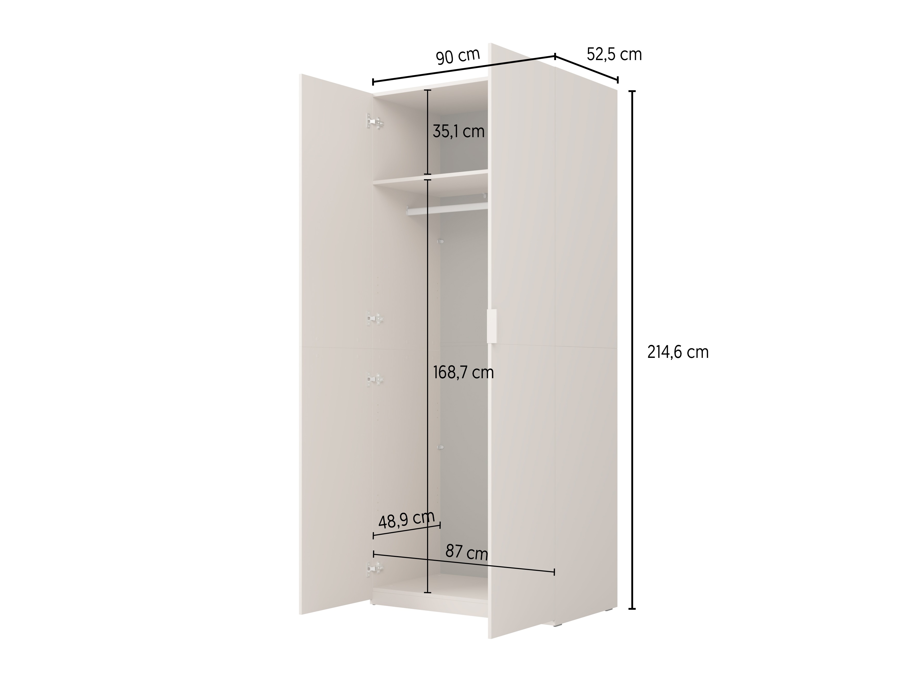 Armadio Austin 387 (Cachemire)
