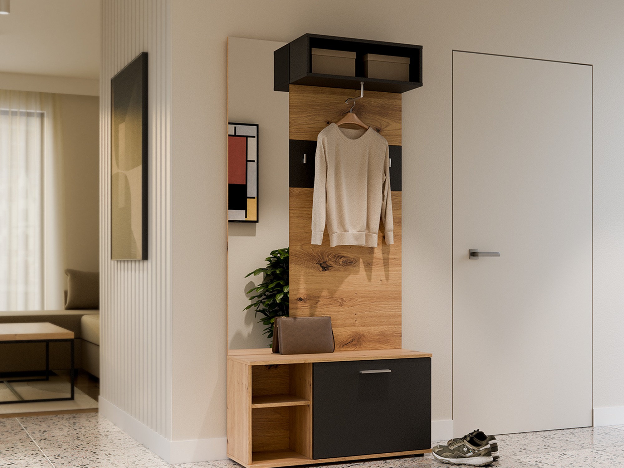 Set arredo da corridoio Ontario 200