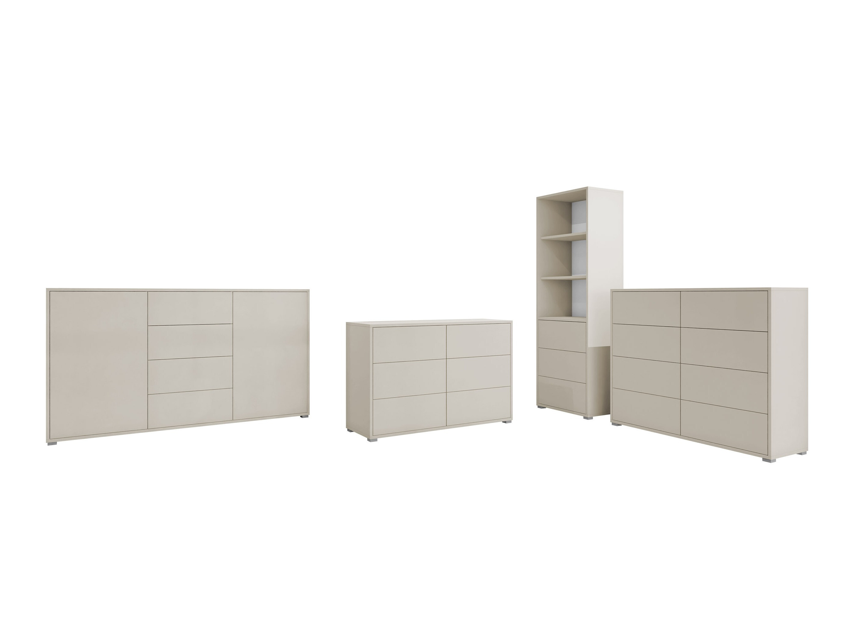 Parete attrezzata Comfivo Fersoe 108 (Cachemire)