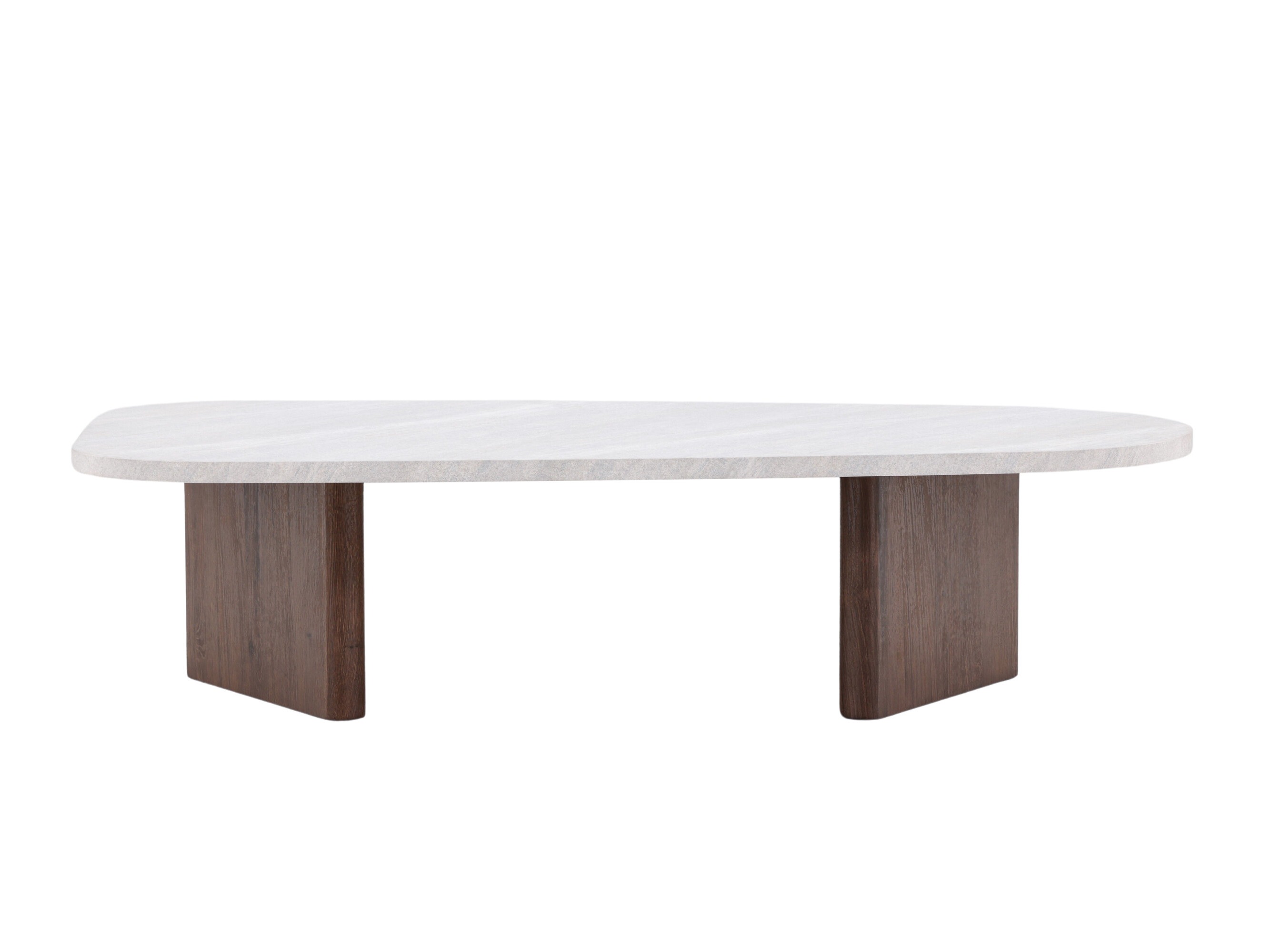 Tavolino da caffè Dallas 4213 (Grigio + Marrone)