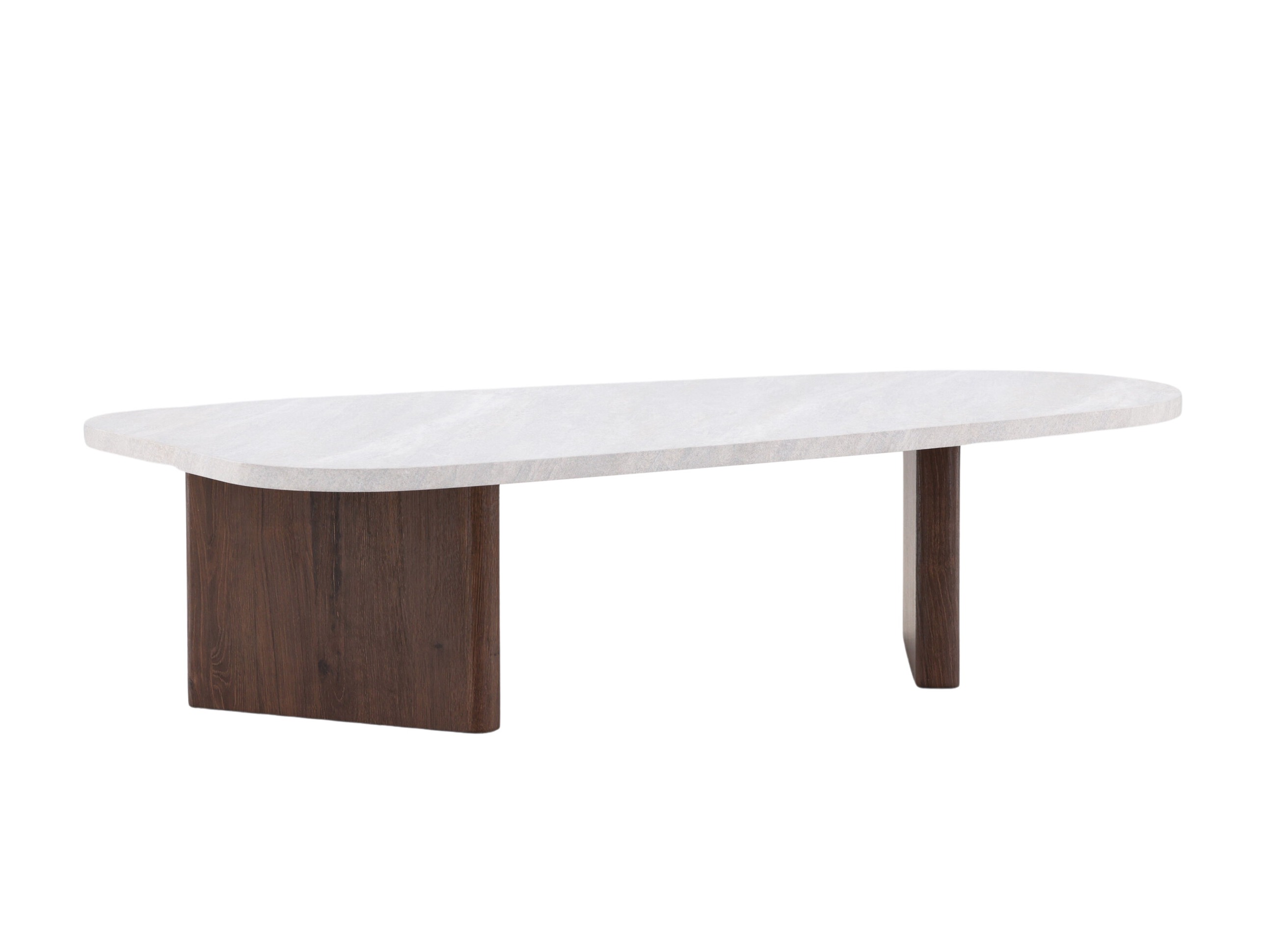 Tavolino da caffè Dallas 4213 (Grigio + Marrone)