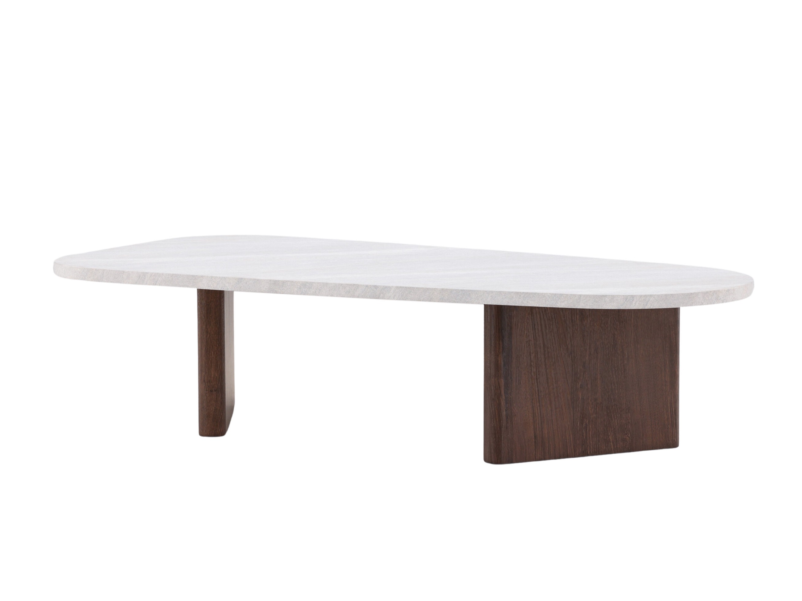 Tavolino da caffè Dallas 4213 (Grigio + Marrone)