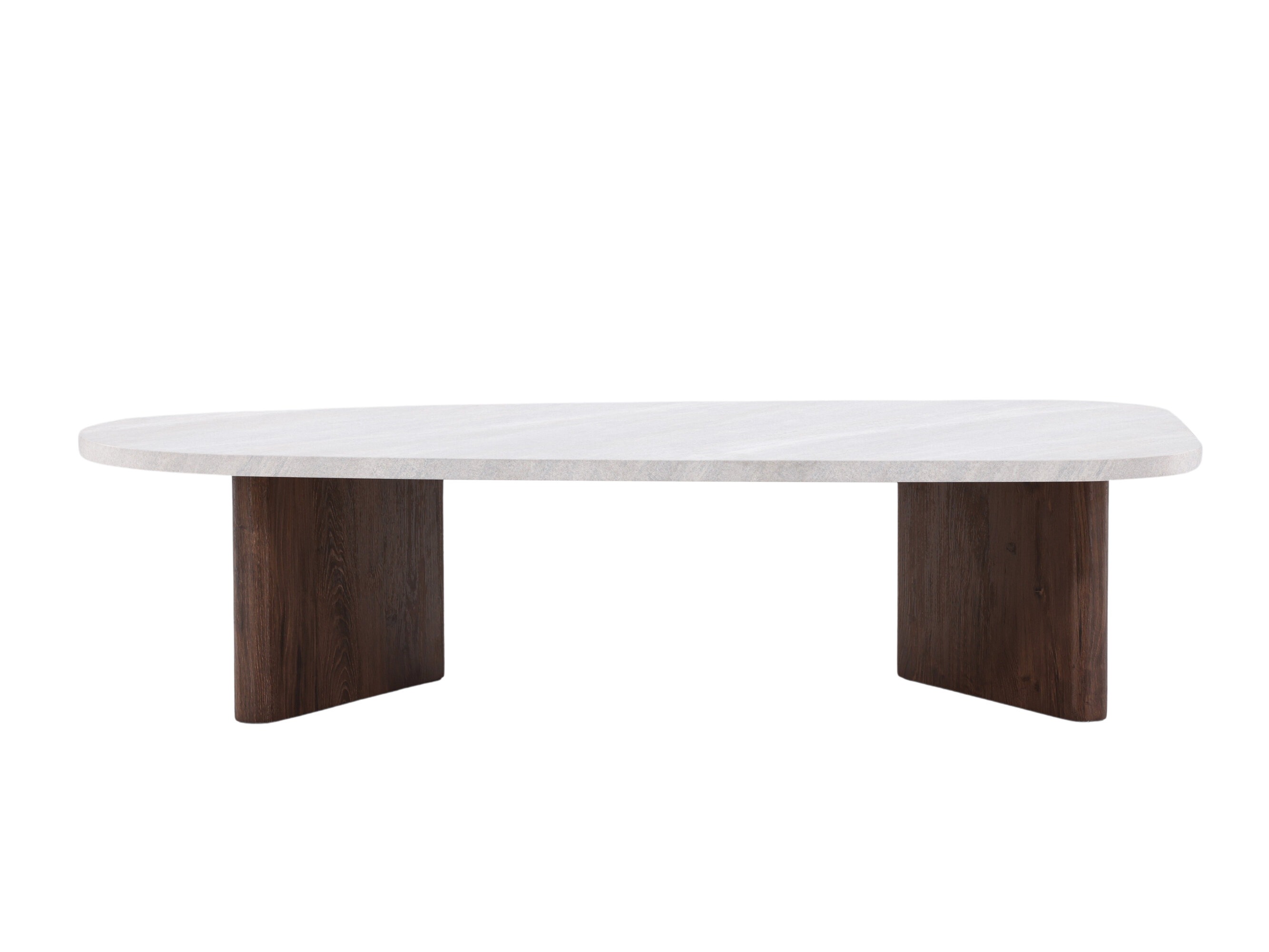 Tavolino da caffè Dallas 4213 (Grigio + Marrone)