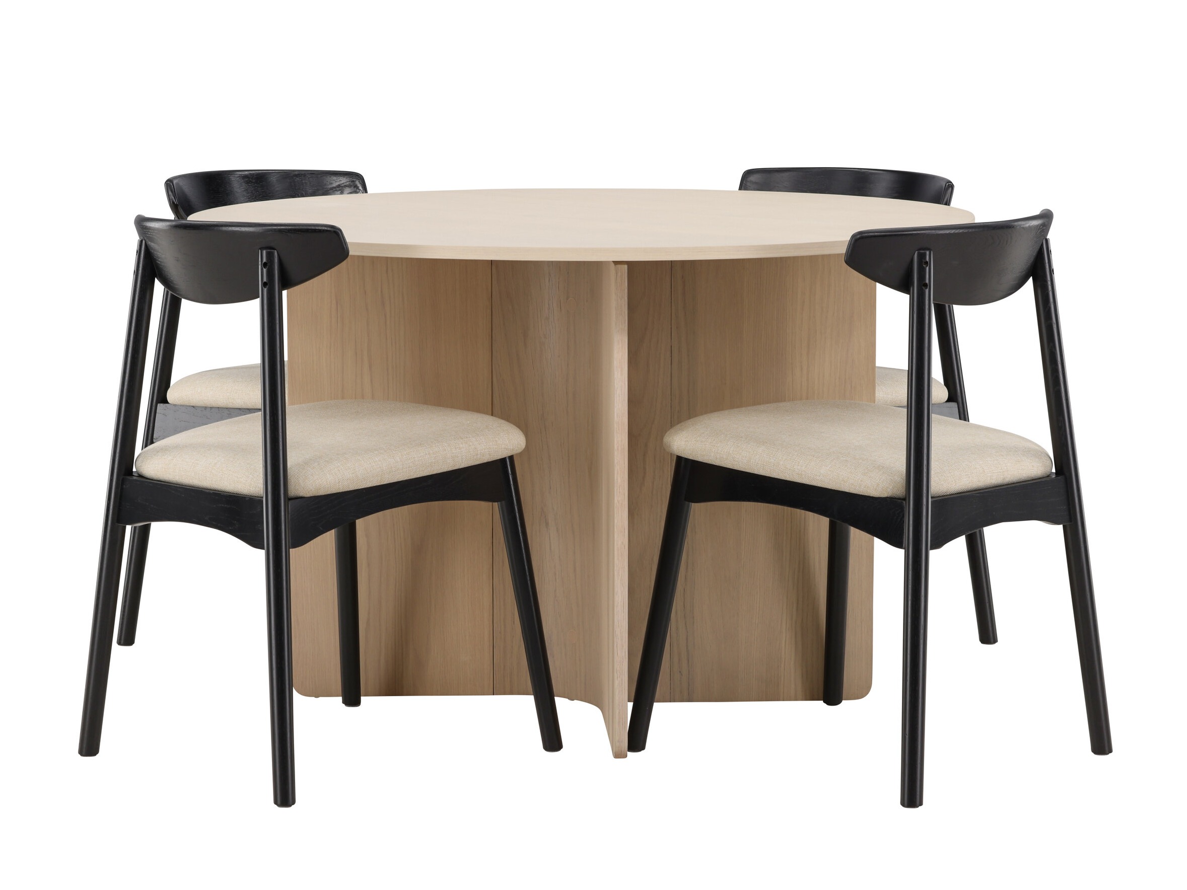 Set sala da pranzo Dallas 4986 (Luminoso legno)