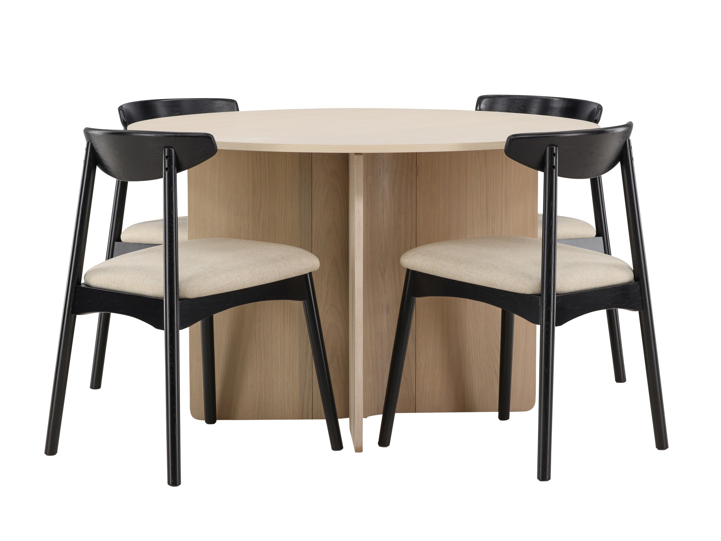 Set sala da pranzo Dallas 4986 (Luminoso legno)
